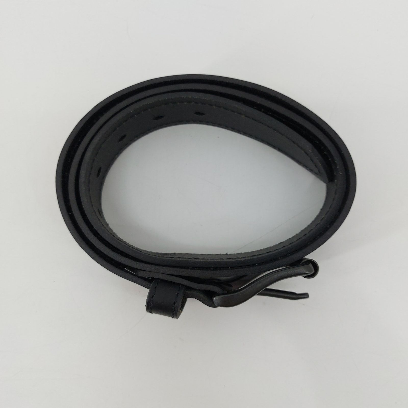 Dickies Dickies Black Men's Leather Belt Size 36 Workwear Streetwear Size 36 - 7 Thumbnail