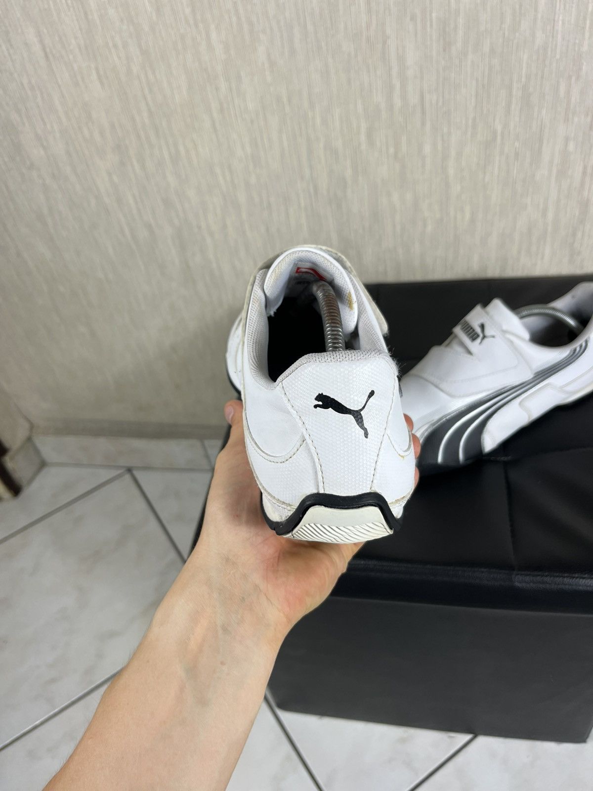 Puma Vintage Puma speed cat velcro y2k sneakers shoes retro logo Size US 11 / EU 44 - 13 Thumbnail