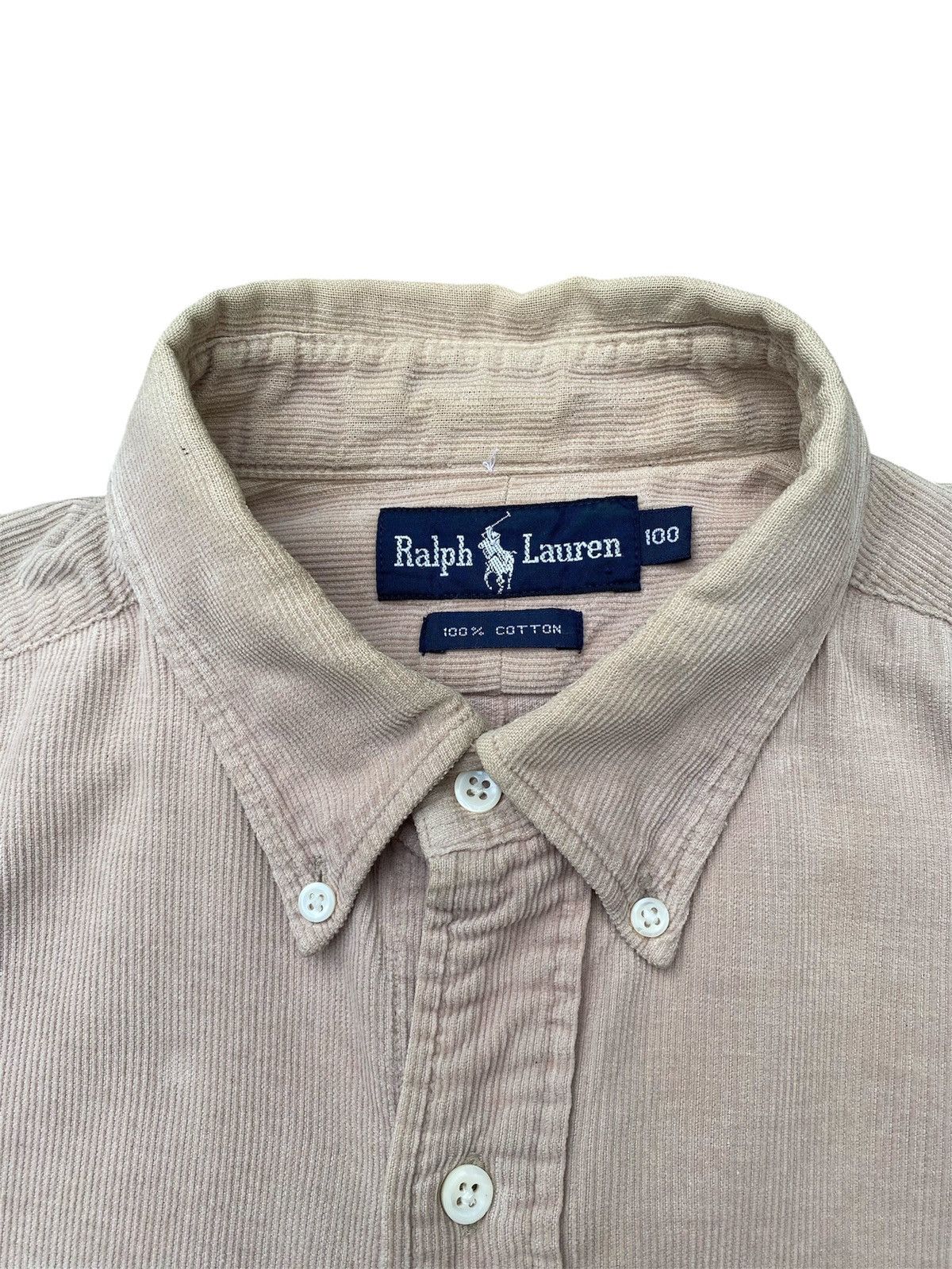 Polo Ralph Lauren Vintage Polo Ralph Lauren Corduroy Shirt Size US XL / EU 56 / 4 - 5 Thumbnail