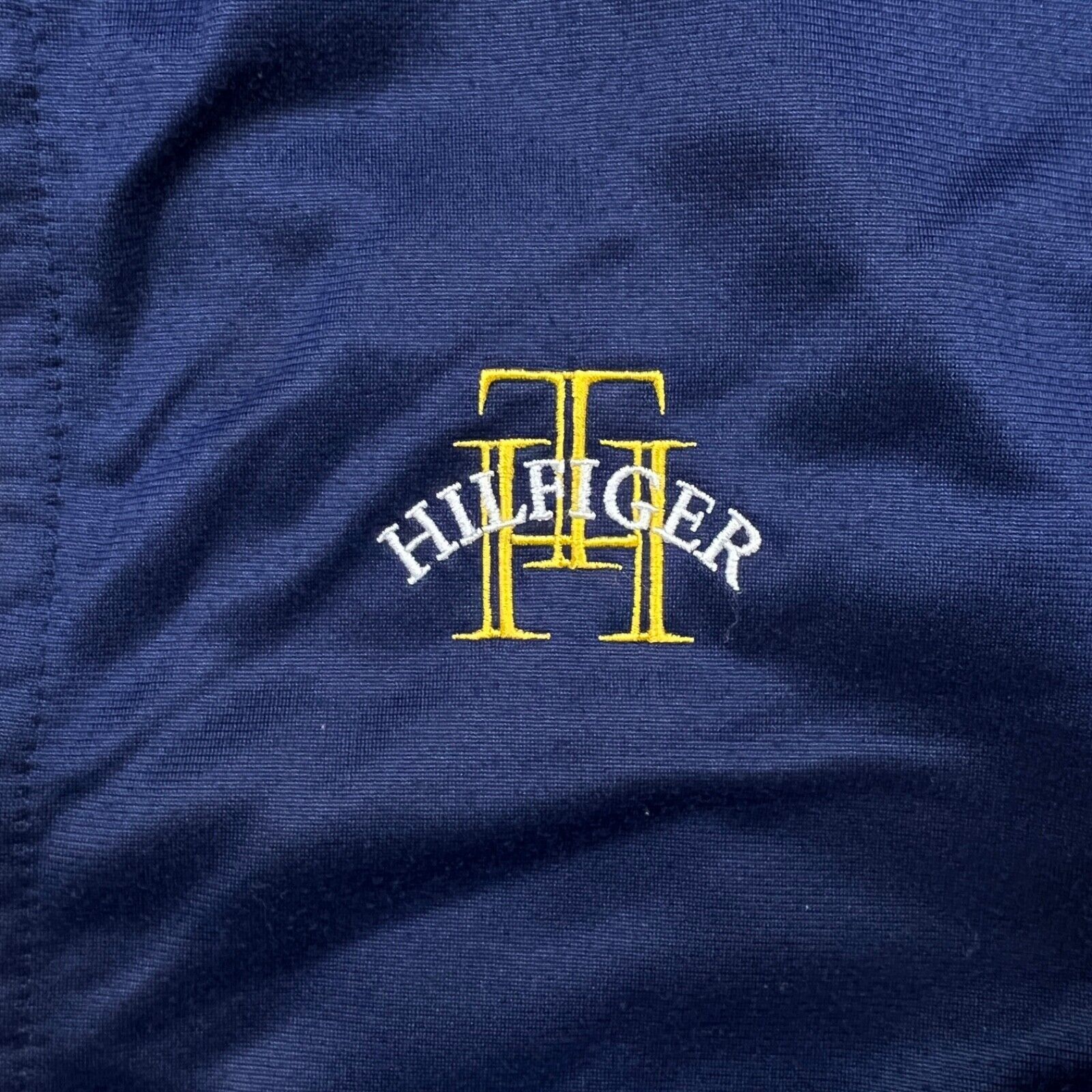 Tommy Hilfiger × Vintage Vintage Tommy Hilfiger Track Jacket Full Zip 90s Tracksuit Size US M / EU 48-50 / 2 - 2 Thumbnail