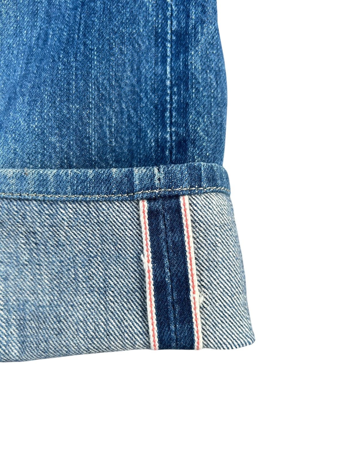 Hysteric Glamour Vintage Hysteric Glamour Selvedge Button Fly Punk Denim Jean Size US 33 - 5 Thumbnail