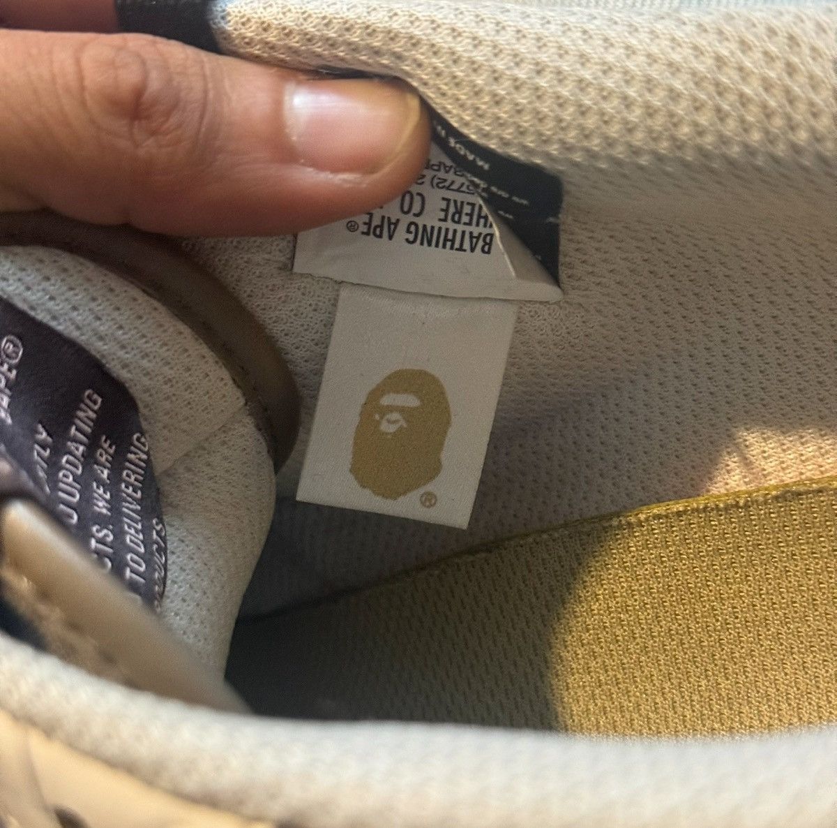 Bape BAPE Court Sta ‘Brown Pink’ Size US 11 / EU 44 - 9 Thumbnail