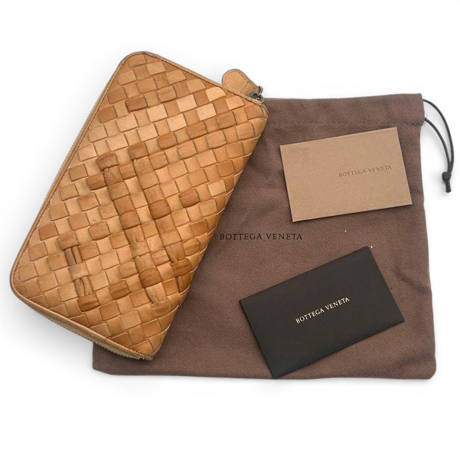 Bottega Veneta Bottega Veneta - Intrecciato Zip Around Wallet Size ONE SIZE - 2 Thumbnail