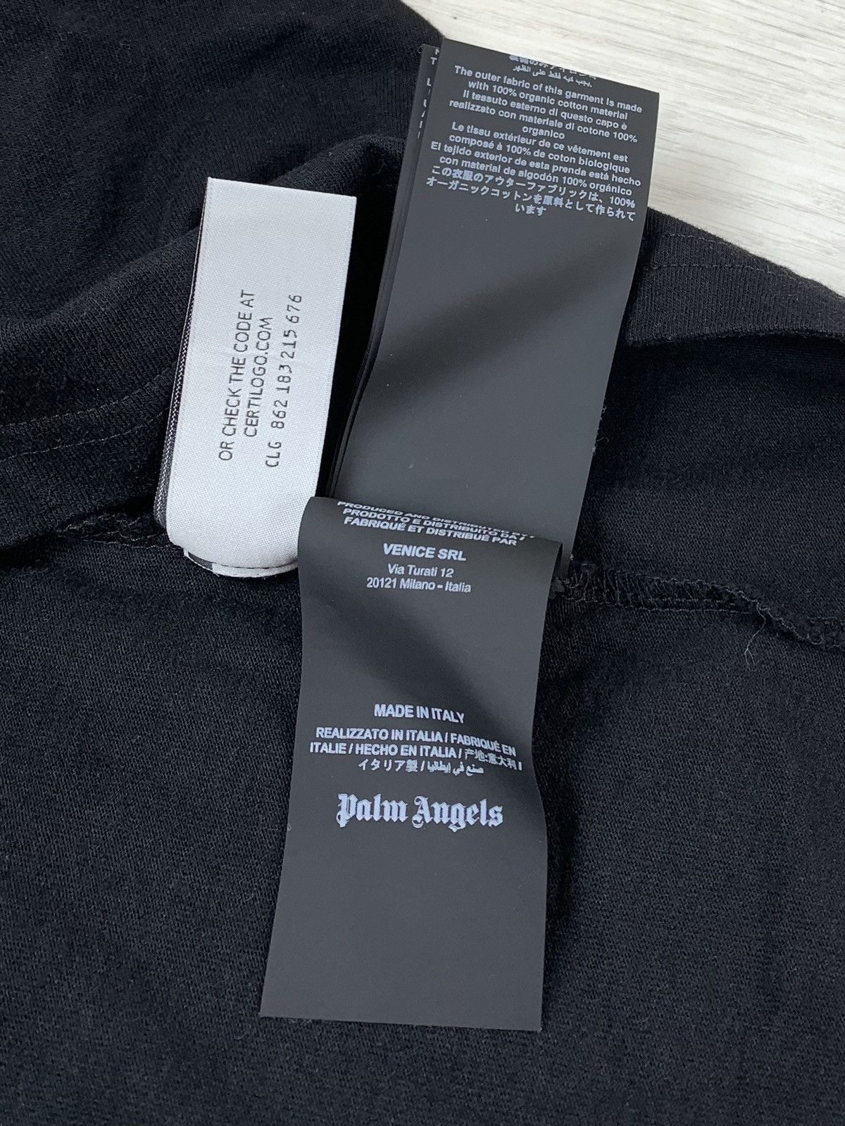 Palm Angels Palm Angels Womens Long Sleeve Shirt Black Size XS Size XS / US 0-2 / IT 36-38 - 11 Thumbnail