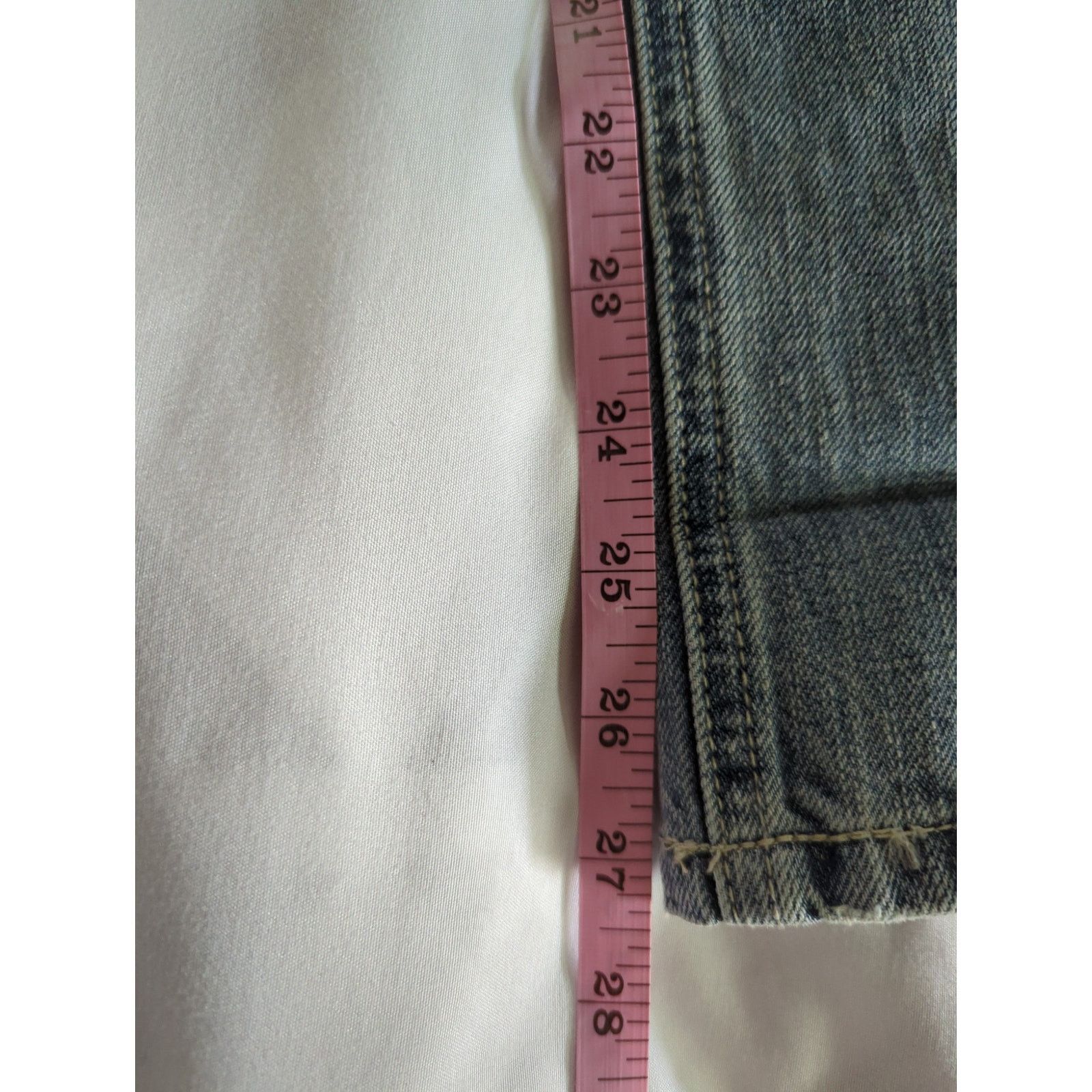 Banana Republic Kancan Straight Loose Fit Jeans -Sz 23 Size 25" / US 0 / IT 36 - 8 Thumbnail