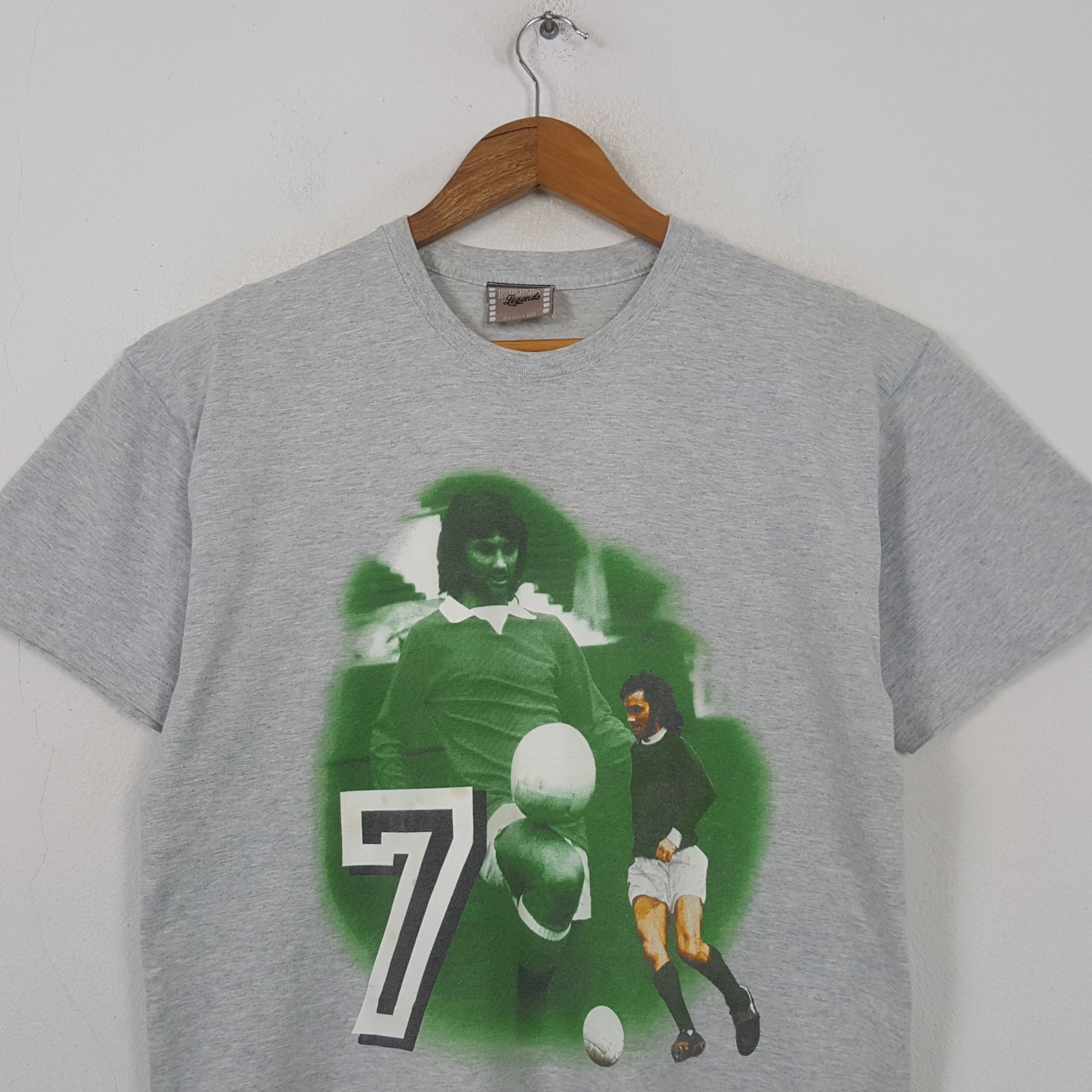 Reel Legends Vintage Soccer Football Lagend Players T-shirt RR7 Size US L / EU 52-54 / 3 - 2 Thumbnail