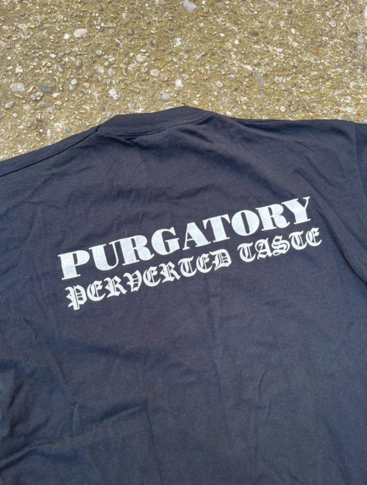 Band Tees × Vintage Vintage Purgatory 90s Death Metal Tee Screen Stars Tag Rare Size US L / EU 52-54 / 3 - 7 Thumbnail