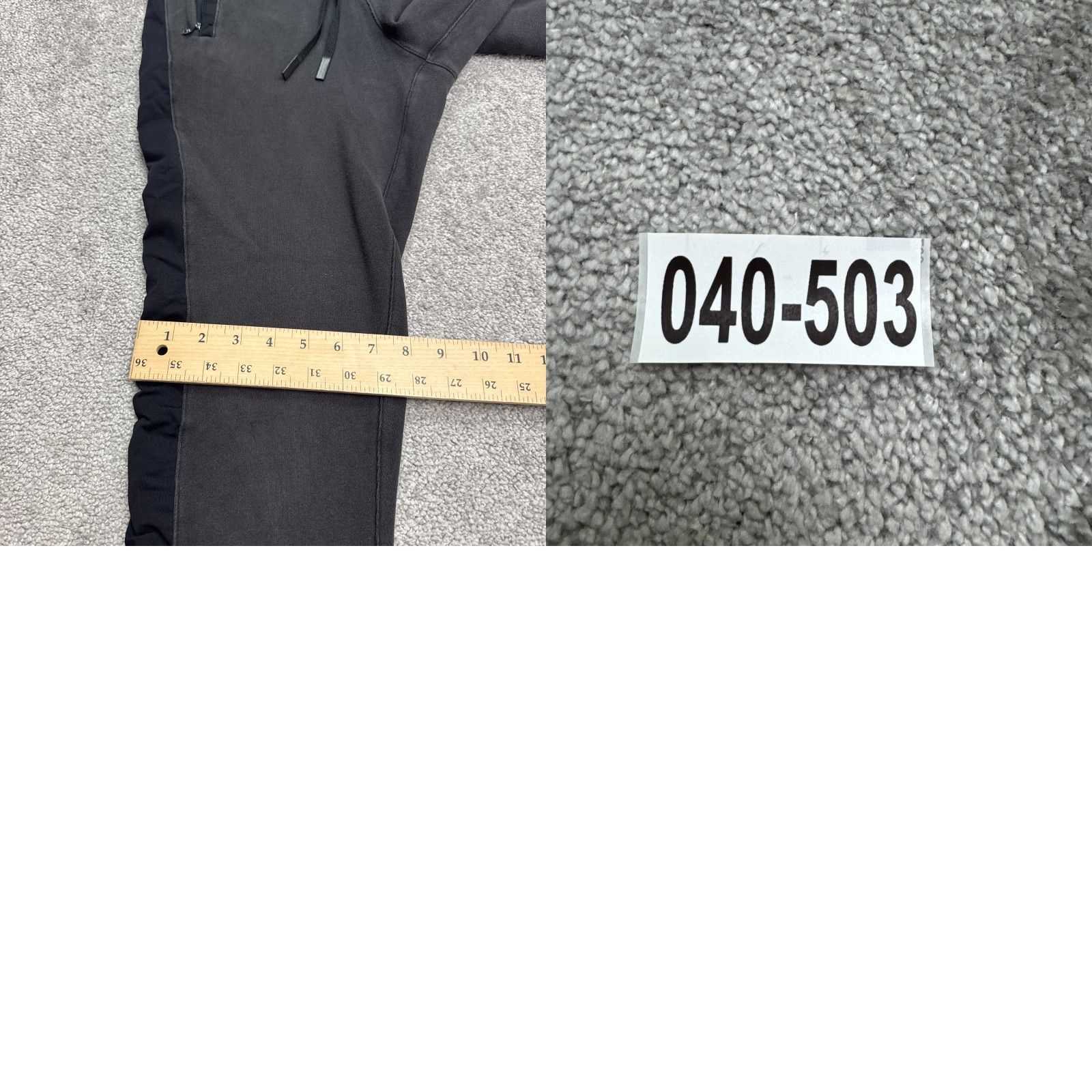 Lululemon Lululemon Jogger Sweatpants Womens 6 Black Zip Pockets Drawstring Activewear Pants Regular Size 28" / US 6 / IT 42 - 10 Thumbnail