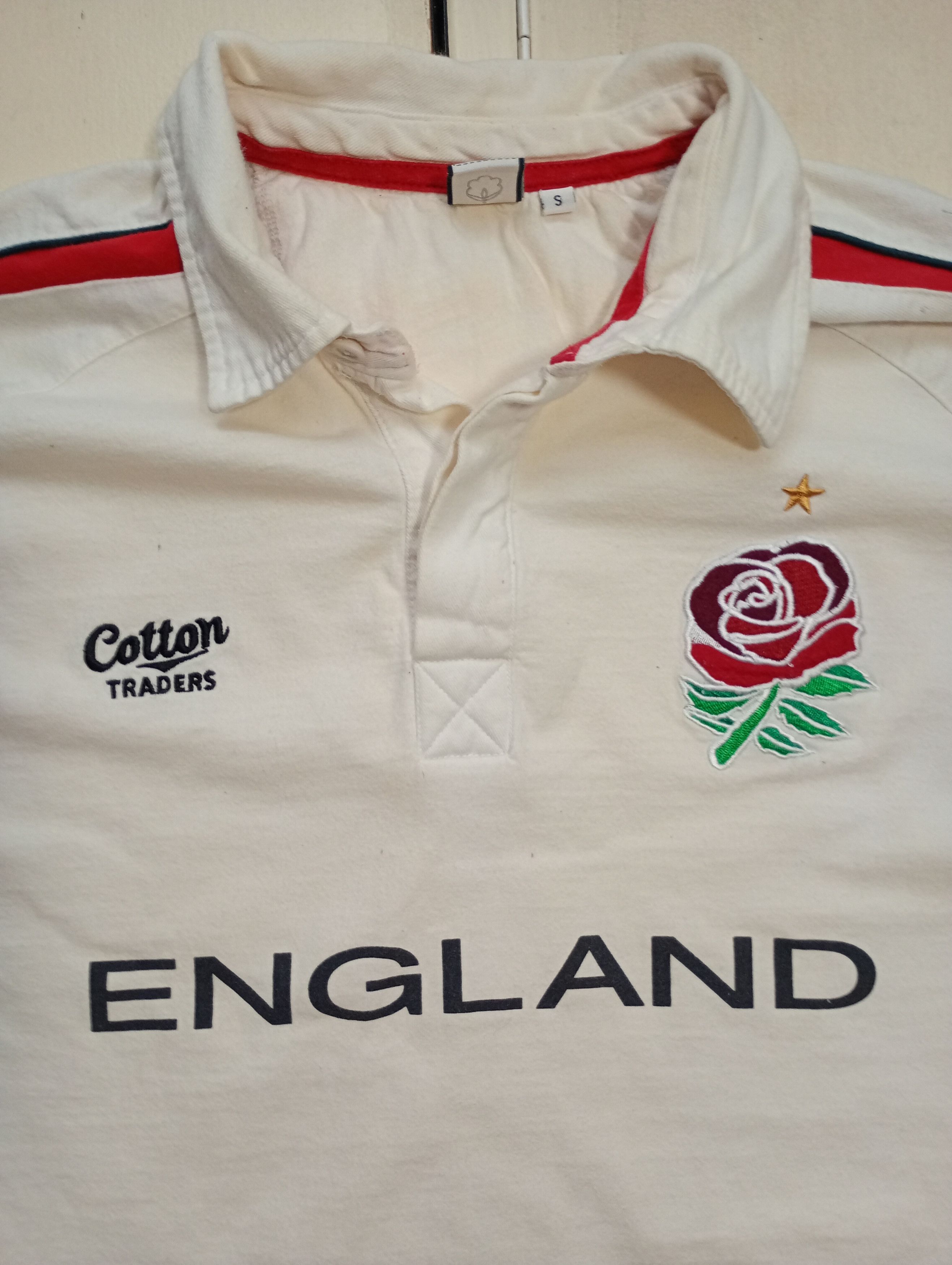 Cotton Traders Cotton Traders England Rugby Shirt Vintage Size US S / EU 44-46 / 1 - 7 Thumbnail