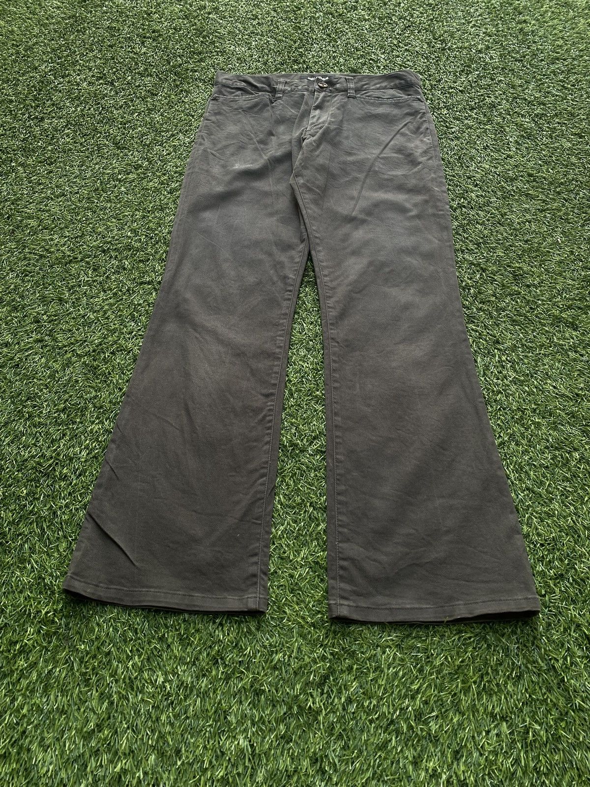 Yohji Yamamoto Vintage Ined Homme Yohji Yamamoto Flare Pants Size US 30 / EU 46 - 6 Thumbnail