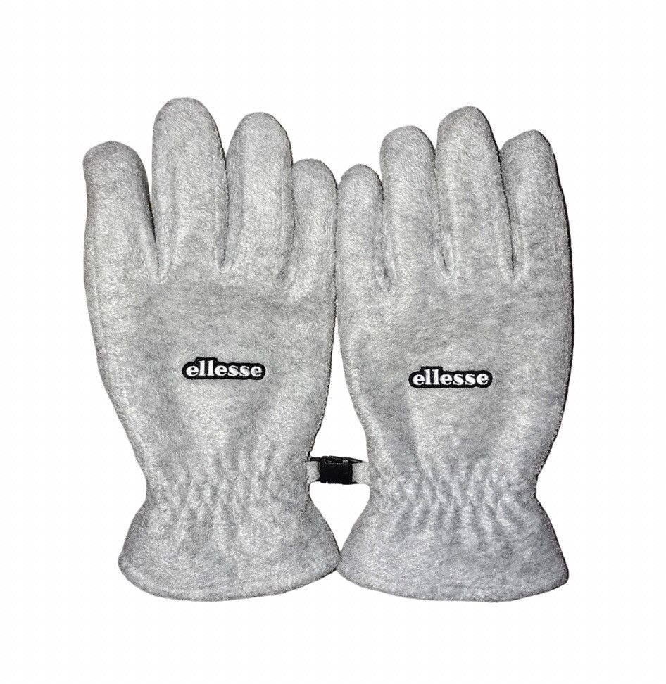 Ellesse Ellesse Vintage Fleece Gloves Small Size ONE SIZE - 1 Thumbnail