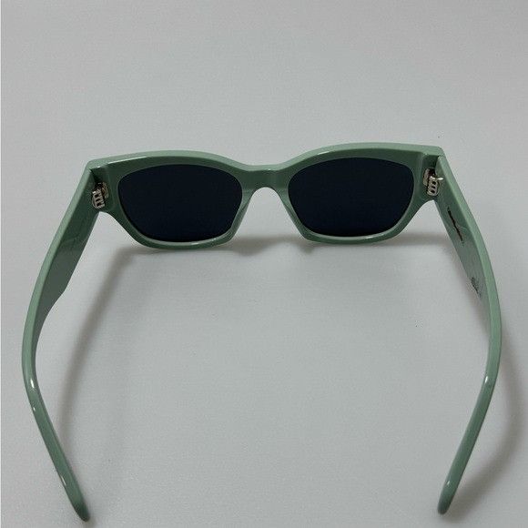 Celine Celine Monochroms 54MM Cat Eye Sunglasses Green Size ONE SIZE - 3 Thumbnail