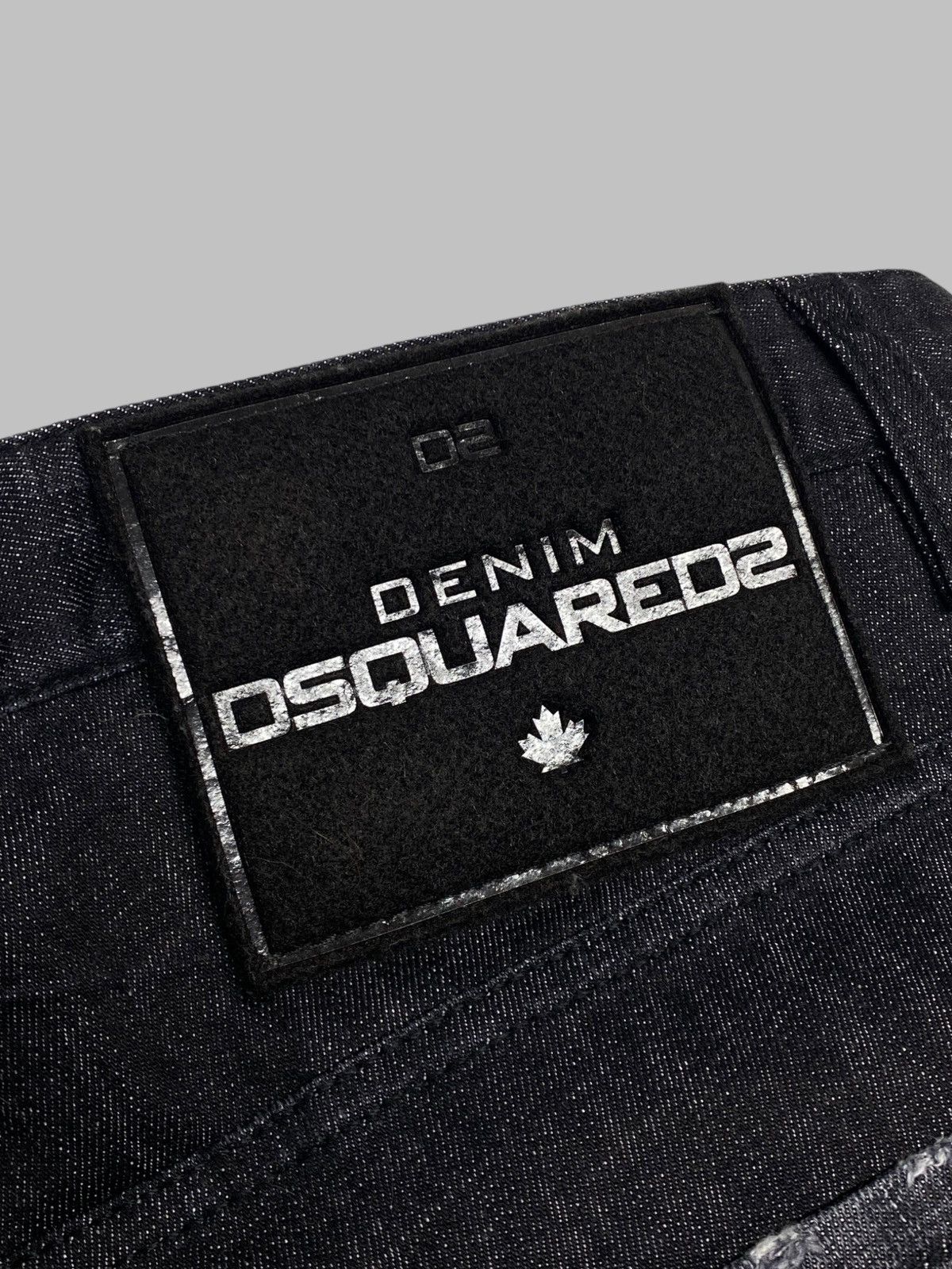 Dsquared2 🔥 DSQUARED2 BLACK WASHED JEANS SLIM TAPERED Y2K VIBES Size US 40 / EU 56 - 21 Thumbnail