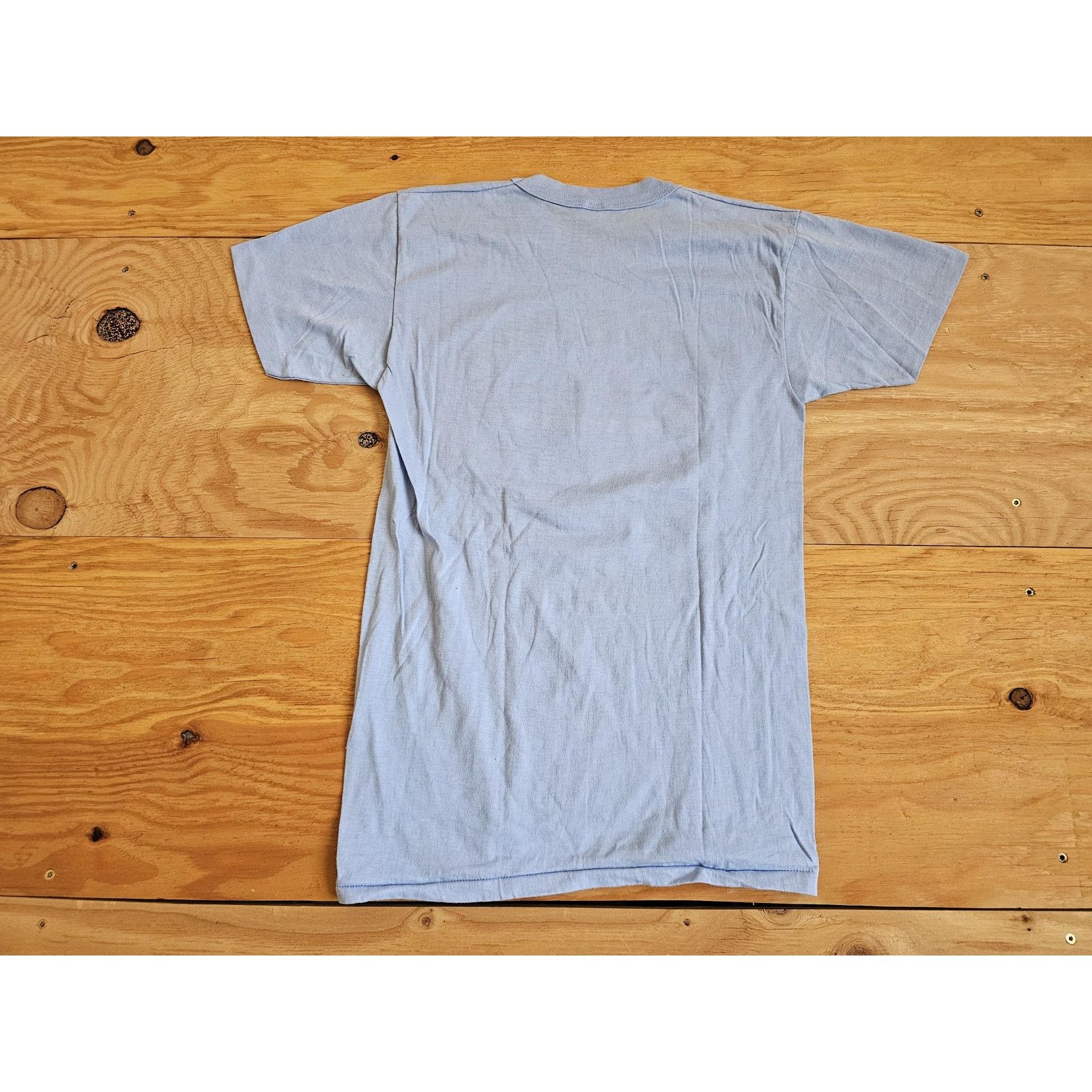 Other 80s Nuke A Puke Blue Yellow T-shirt Sz M Funny Size US M / EU 48-50 / 2 - 4 Thumbnail