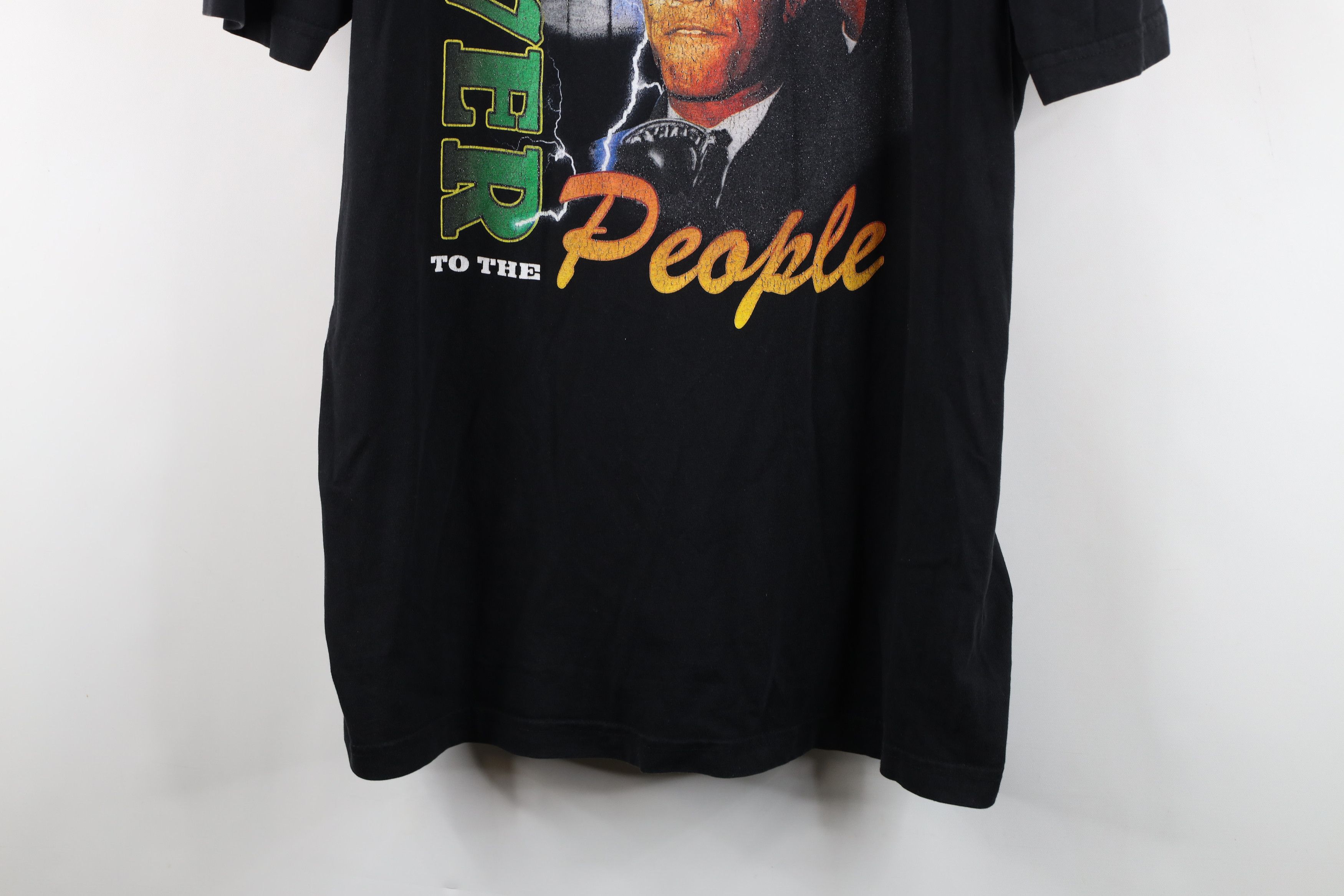Vintage TDL The Dirty Label Malcolm X Power to the People T-Shirt Size US XXL / EU 58 / 5 - 3 Thumbnail