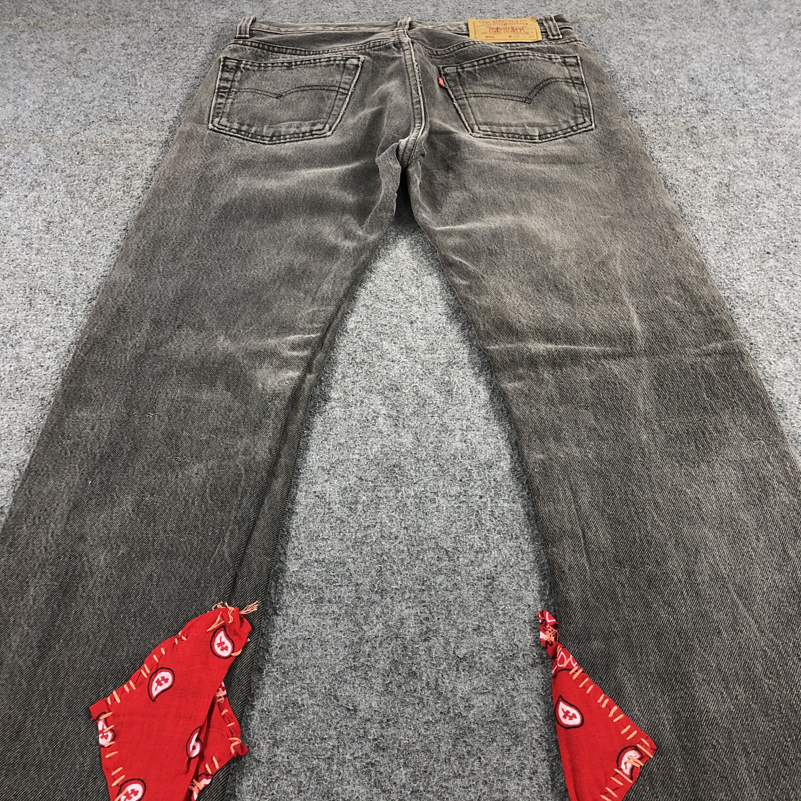 Levi's Vintage 90s Levis 501 Earth Tone Jeans-JM1584 Size US 30 / EU 46 - 5 Thumbnail