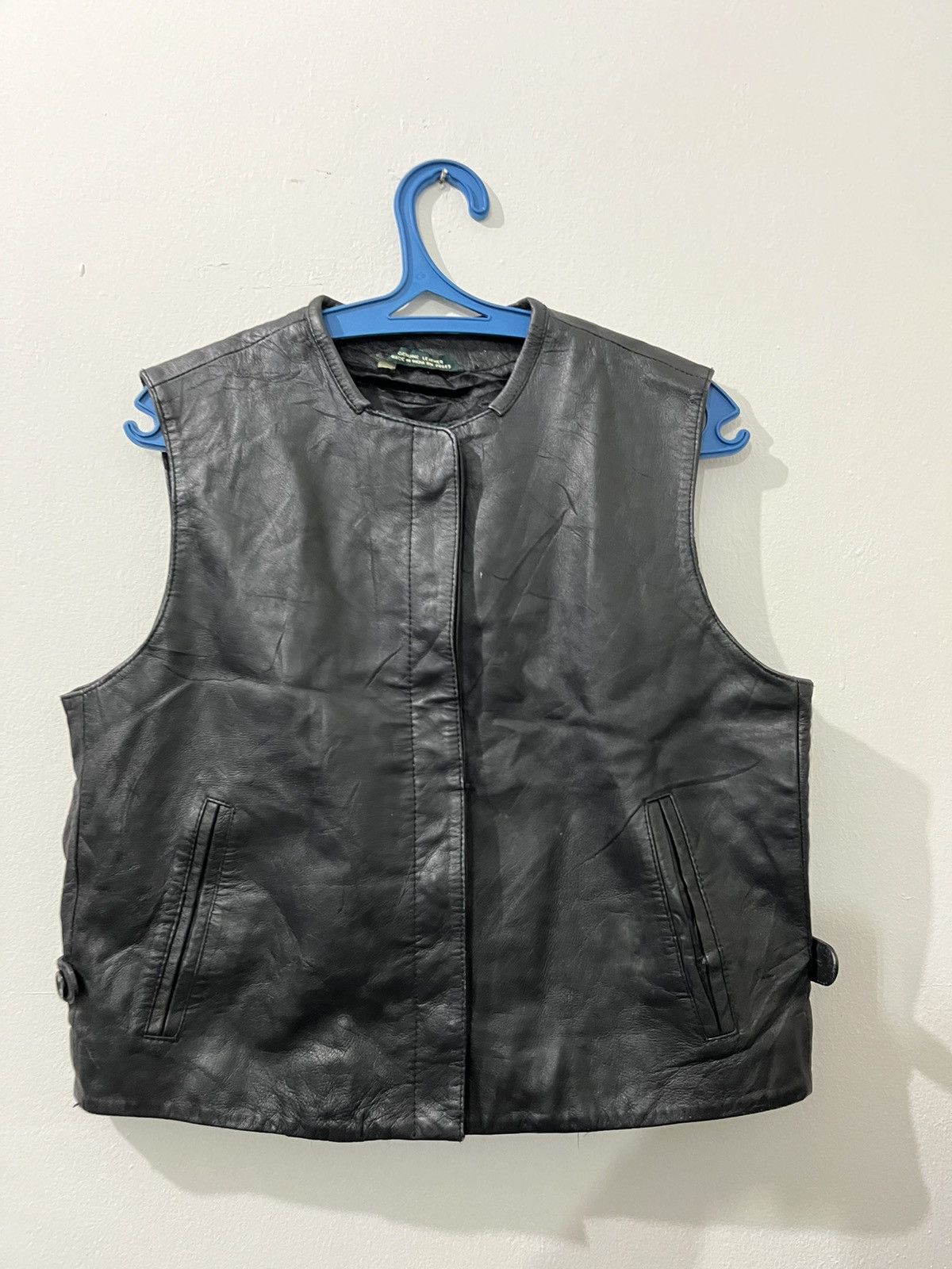 Harve Benard Harve’ Benard by Benard Holtzman Genuine Leather Vests Size M / US 6-8 / IT 42-44 - 1 Thumbnail