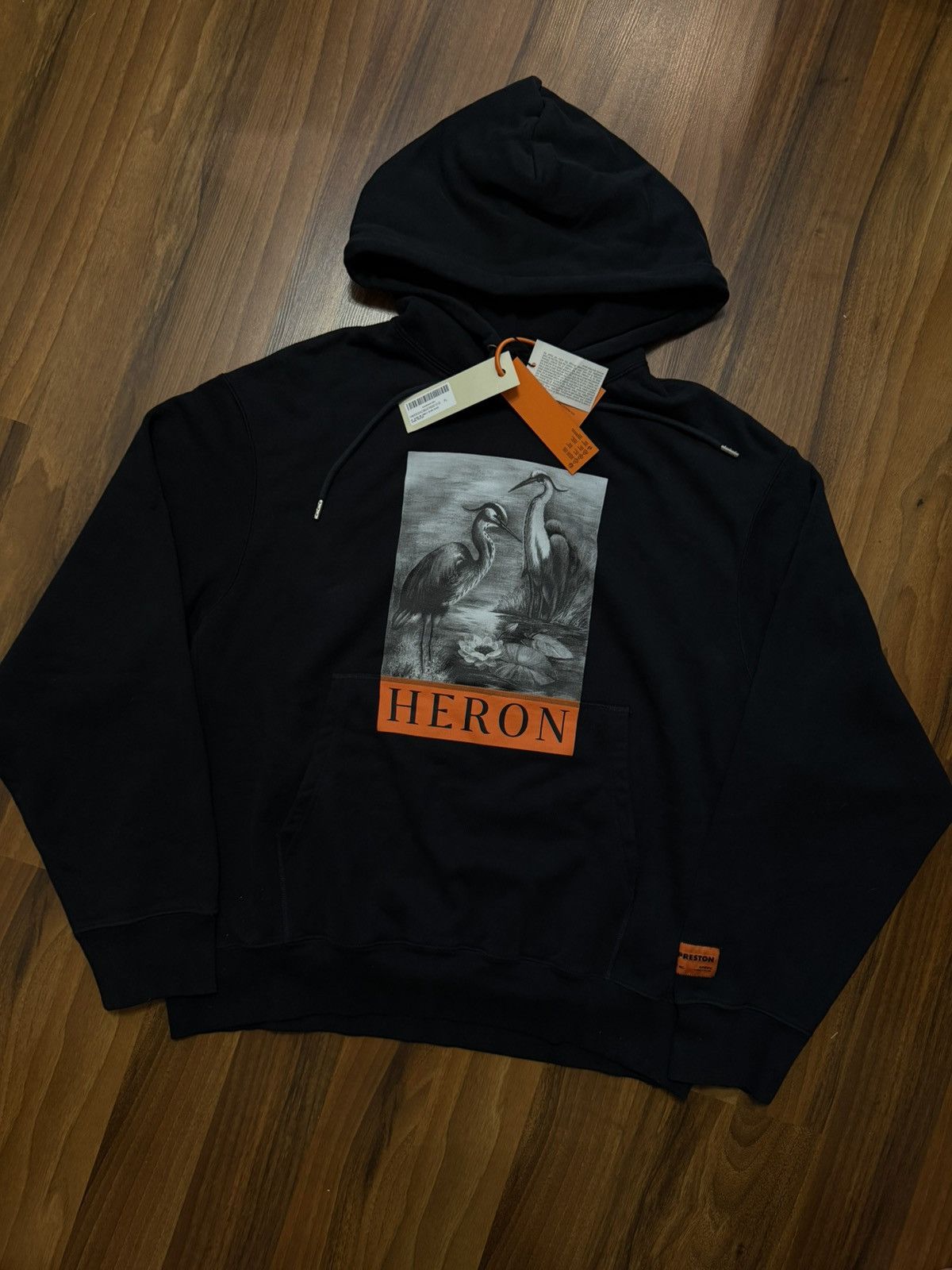 Heron Preston Heron Preston Black Hoodie Size US XL / EU 56 / 4 - 1 Thumbnail