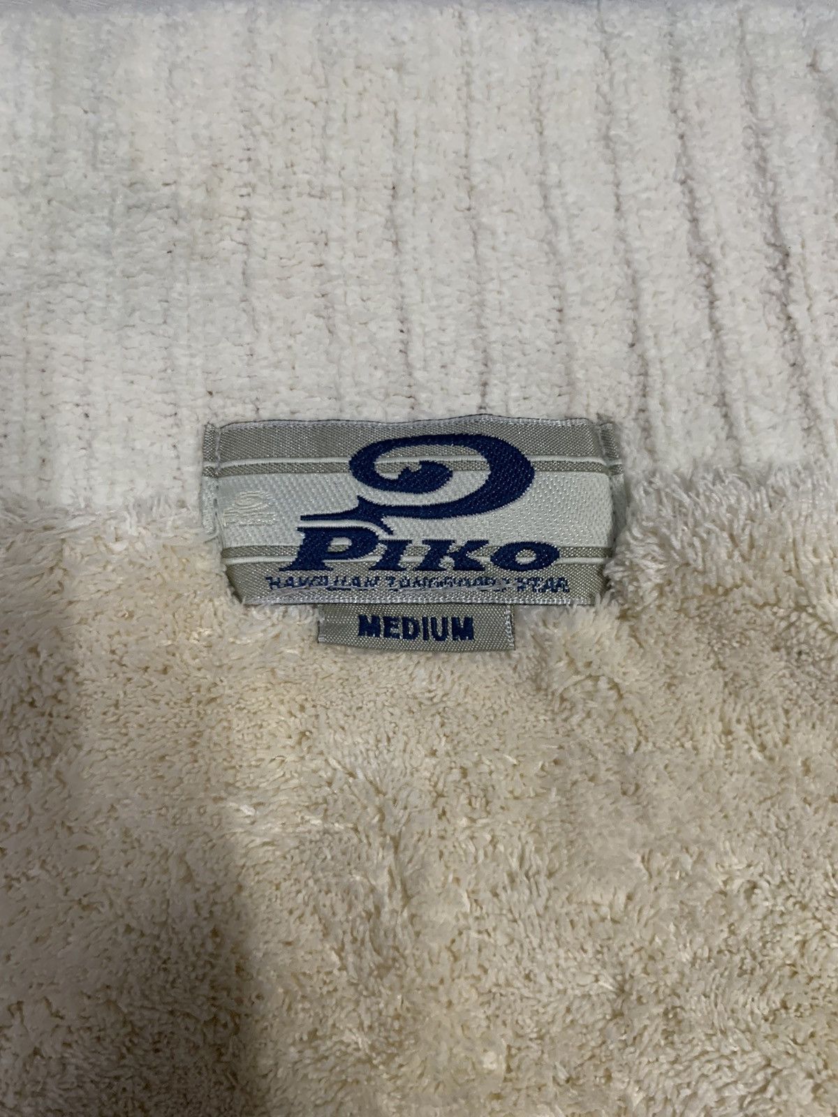 Japanese Brand Vintage Piko Hawaiian Technical Knitted Fleece Lined Jacket Size US M / EU 48-50 / 2 - 16 Thumbnail