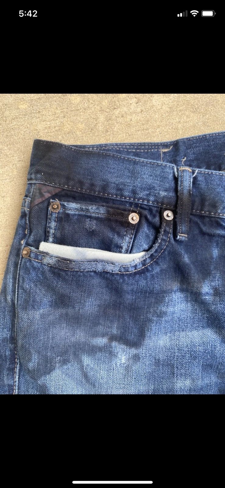 Denim & Supply Ralph Lauren Hand dyed RL Jeans Denim and Supply co 31x32 Size US 31 - 8 Thumbnail