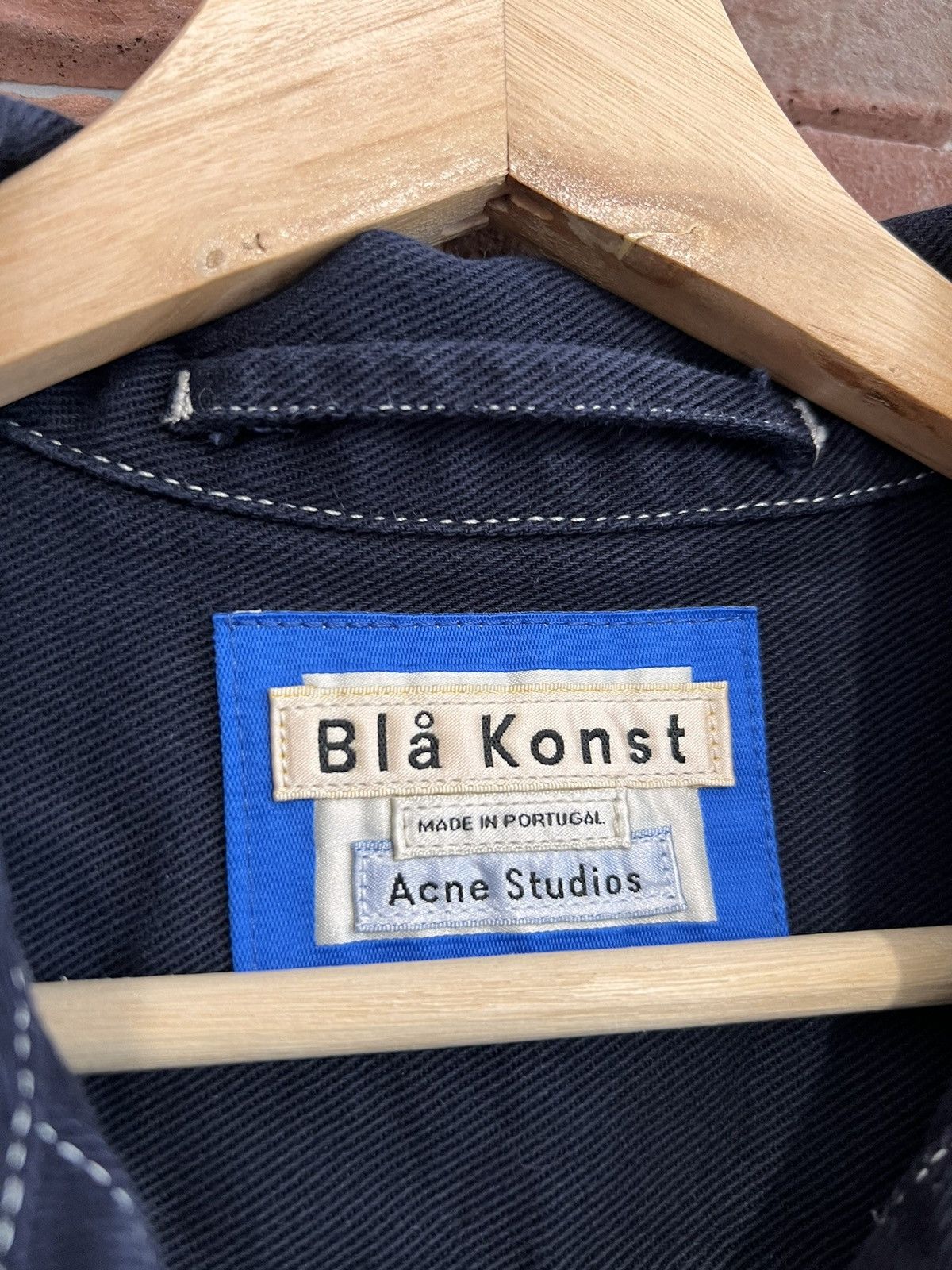 Acne Studios Acne Studios Bla Konst Long Denim Coat Jacket 36 Blue Hype S Size XS / US 0-2 / IT 36-38 - 4 Thumbnail