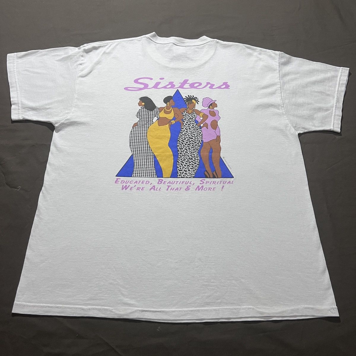 Rap Tees Vintage Sisters Black History African American XL Hiphop Size US XL / EU 56 / 4 - 2 Thumbnail