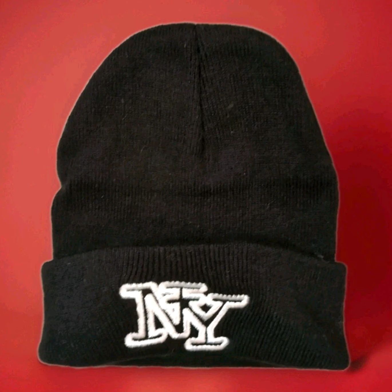 Vintage VINTAGE New York City Logo Beanie Winter Hat Black Warm New Sealed 1 Size Rare Size ONE SIZE - 3 Thumbnail
