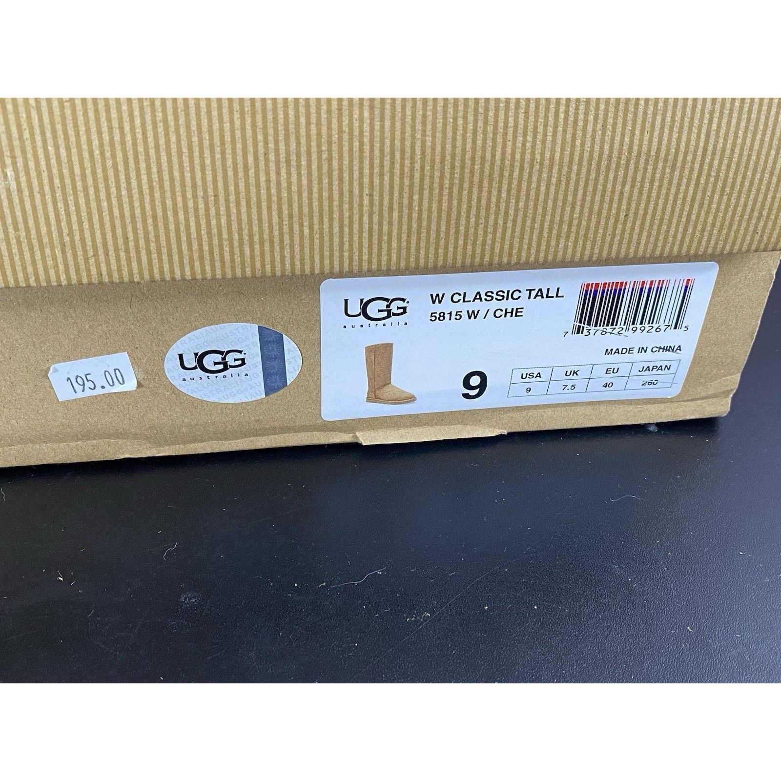 Ugg IOB UGG Classic Tall Womens Winter Boots - Size 9, Chestnut Size US 9 / IT 39 - 5 Thumbnail