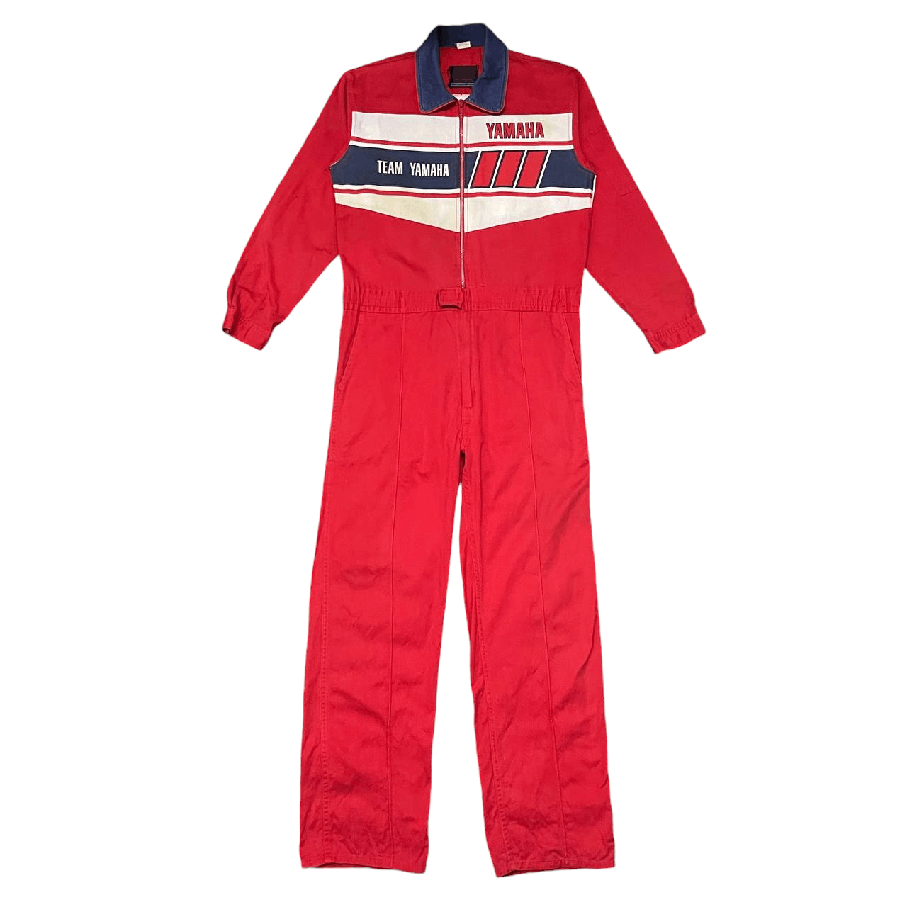 Yamaha Vintage Yamaha Motor Cycle sport Coverall Racing Size US 35 - 1 Thumbnail