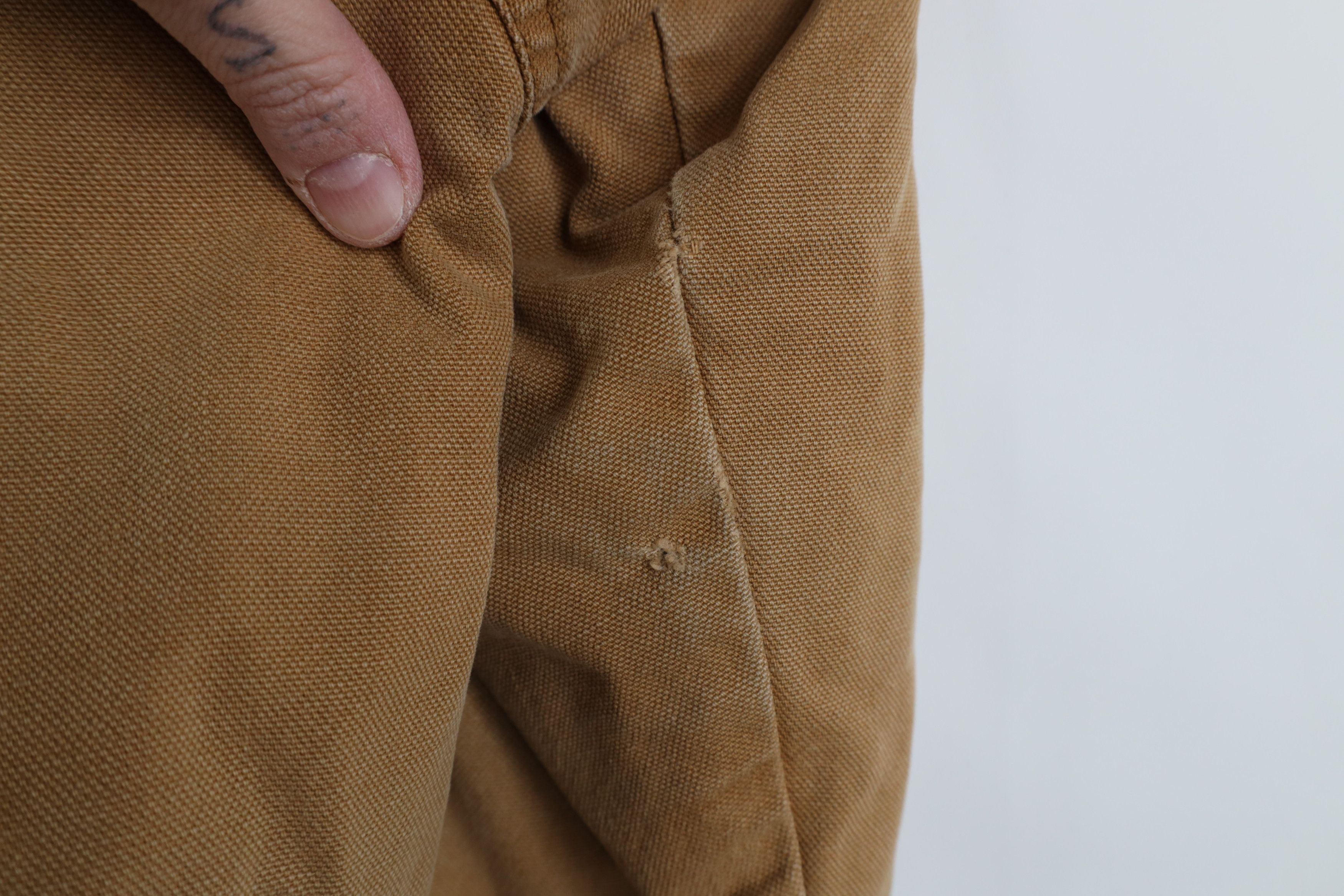 Walls Vintage 90s Walls Corduroy Collar Canvas Bomber Jacket Brown Size US L / EU 52-54 / 3 - 12 Thumbnail