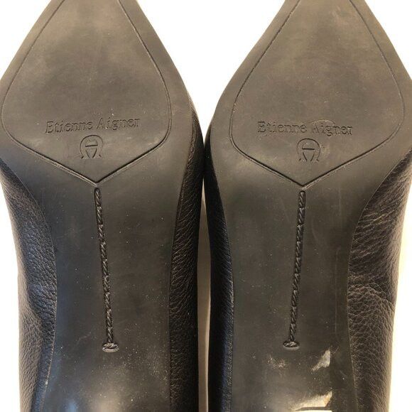 Etienne Aigner Etienne Aigner women's leather pump shoes size: 5 1/2M Size US 5.5 / IT 35.5 - 11 Thumbnail