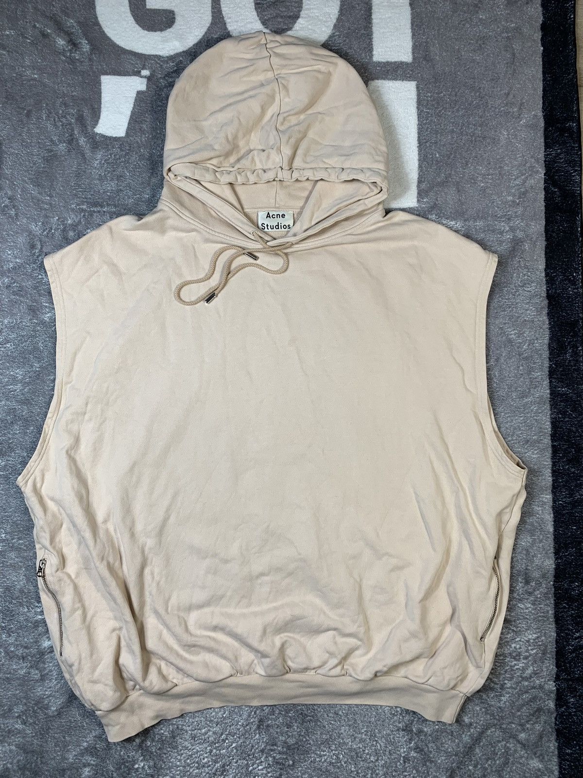Acne Studios × Vintage Acne Studios Oversized Sleeveless Hoodie Size US XL / EU 56 / 4 - 2 Thumbnail