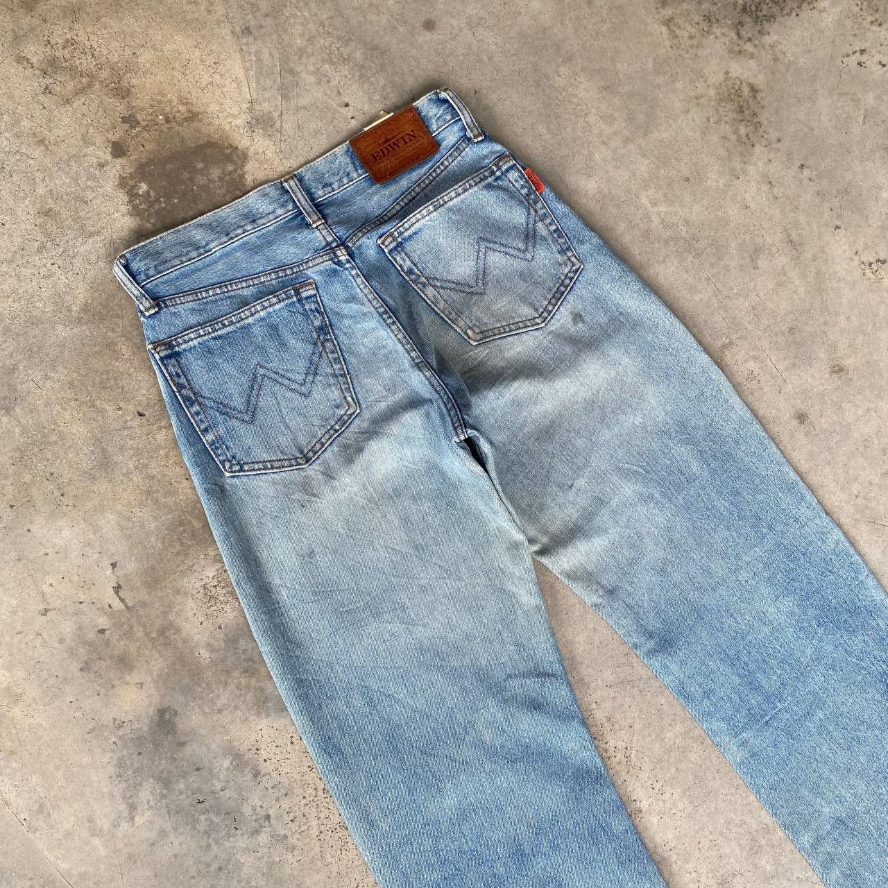 Edwin VINTAGE 90S EDWIN LOT 1503-94 AW STONEWASH DISTRESSED DENIM Size US 29 - 9 Thumbnail