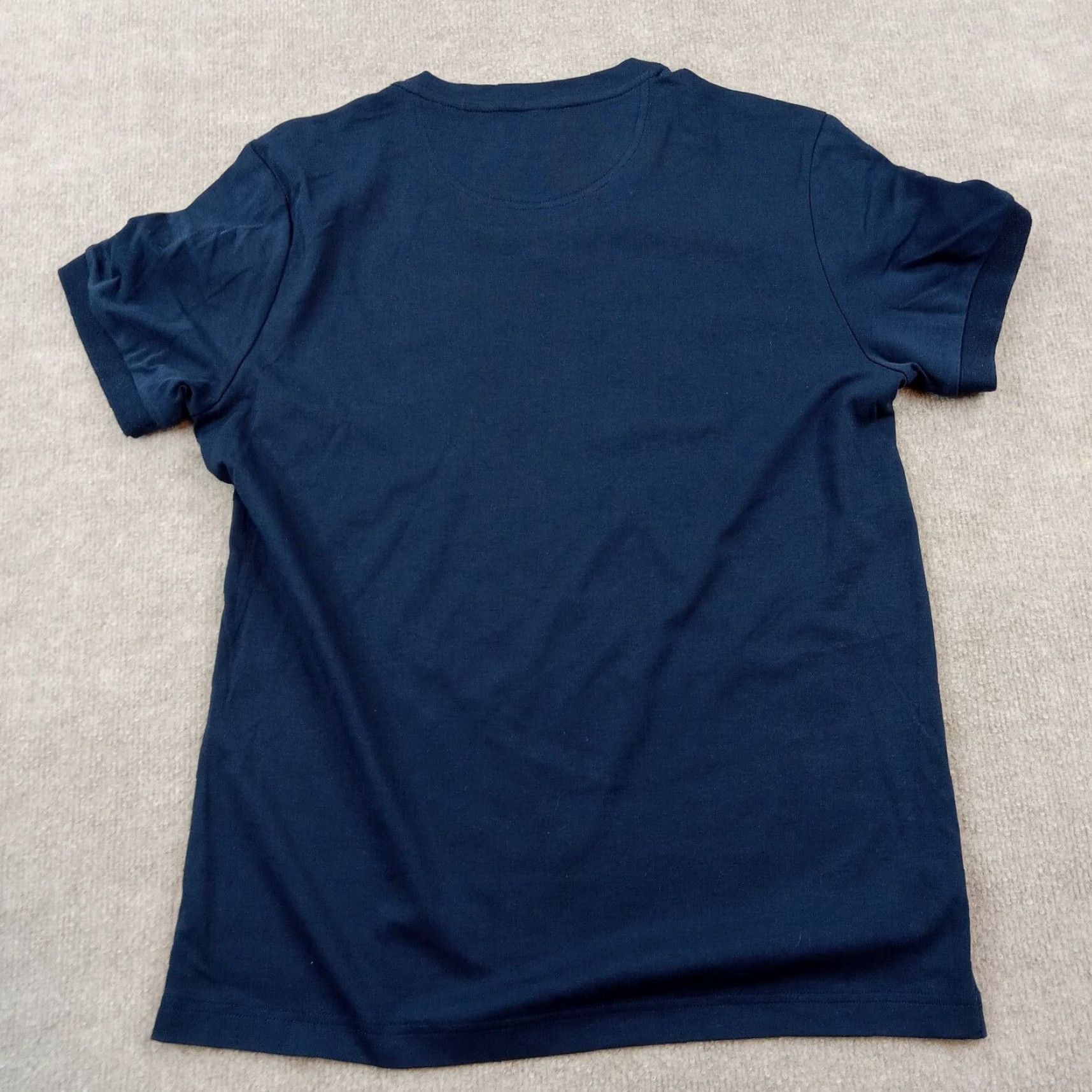Kenneth Cole Kenneth Cole Reaction T-shirt Mens Medium Blue V-Neck Short Sleeve Casual Size US M / EU 48-50 / 2 - 7 Thumbnail