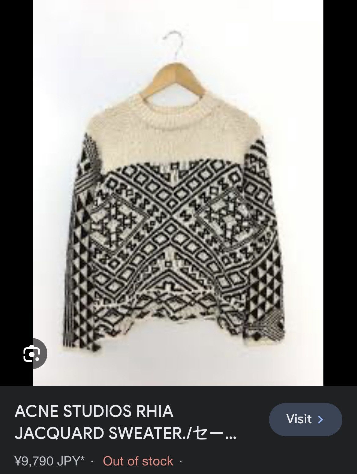 Acne Studios Acne Studios Rhia Jacquard Aztec Sweater knit Size XL / US 12-14 / IT 48-50 - 17 Thumbnail