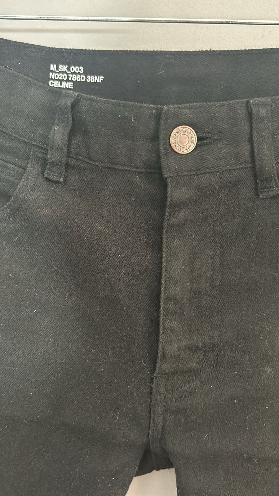 Celine Black Celine Jeans Size US 27 - 3 Thumbnail