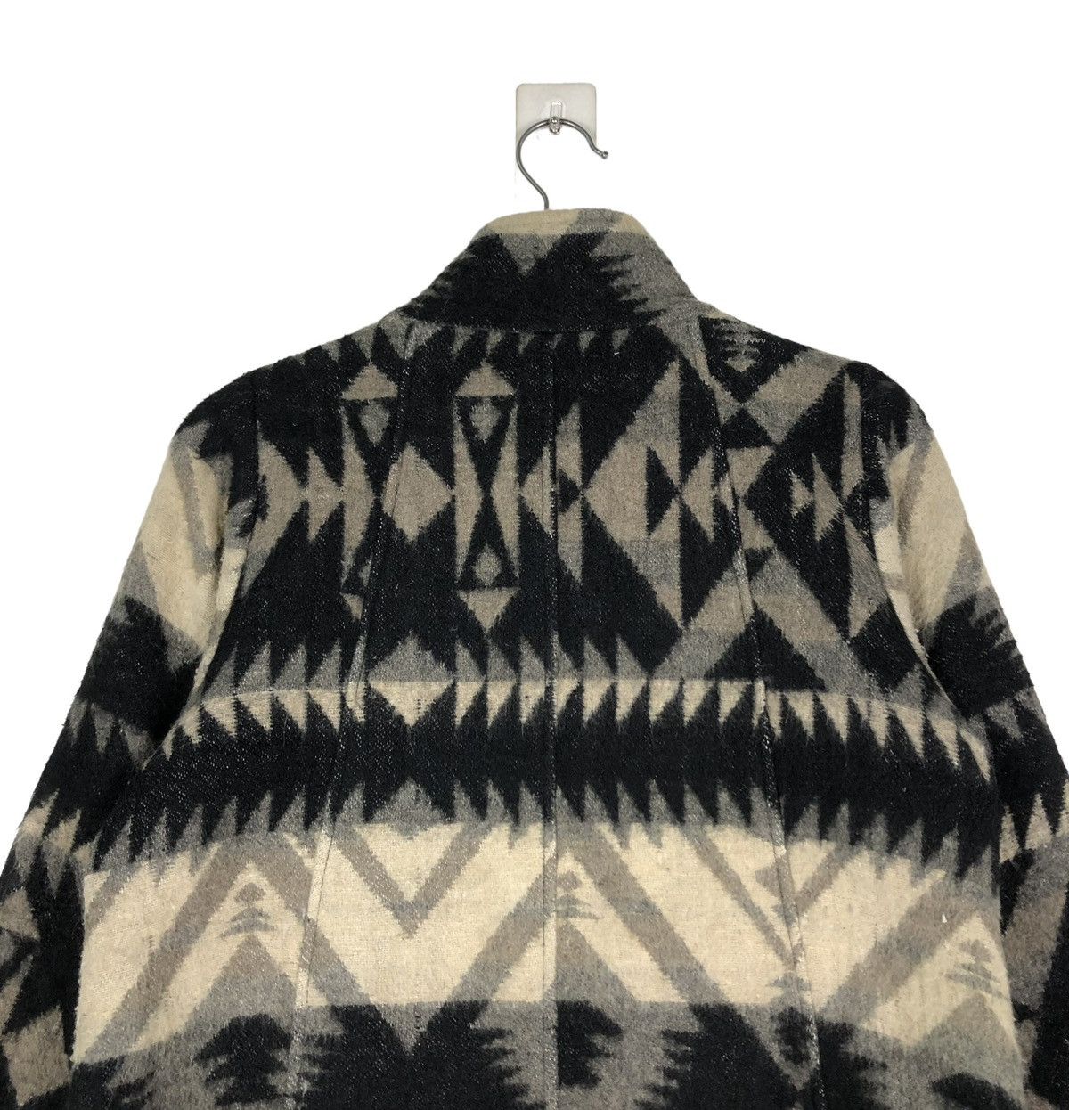 Japanese Brand 🔥VINTAGE WOOL BUTTON JACKET ANISHA JAPAN NAVAJO NATIVE Size US M / EU 48-50 / 2 - 9 Thumbnail