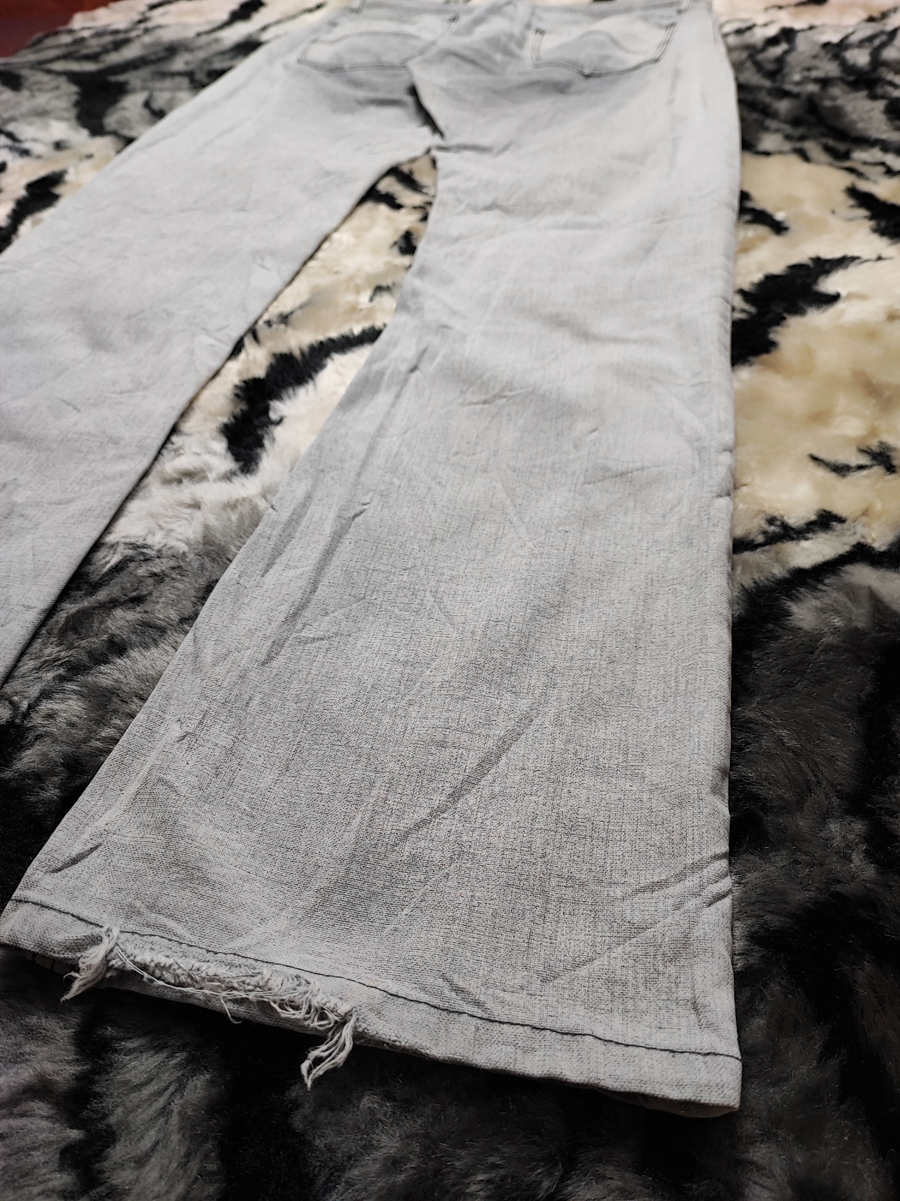 Lee × Vintage VINTAGE TRASHED LEE RIDER LIGHT WASH Size US 31 - 12 Thumbnail