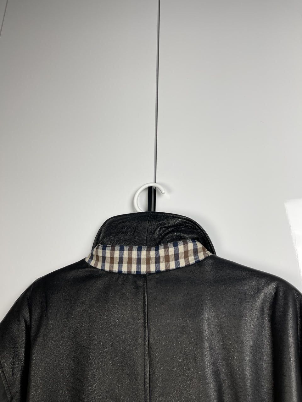 Aquascutum Aquascutum Vintage Leather Jacket Size US XL / EU 56 / 4 - 9 Thumbnail