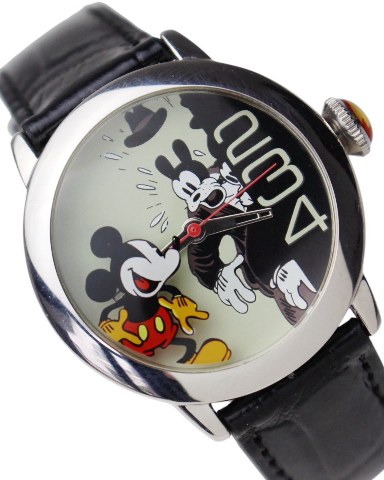 Disney × Vintage 2000S DISNEY MICKEY & OSWALD HORIZONTAL DIAL WATCH Size ONE SIZE - 2 Thumbnail