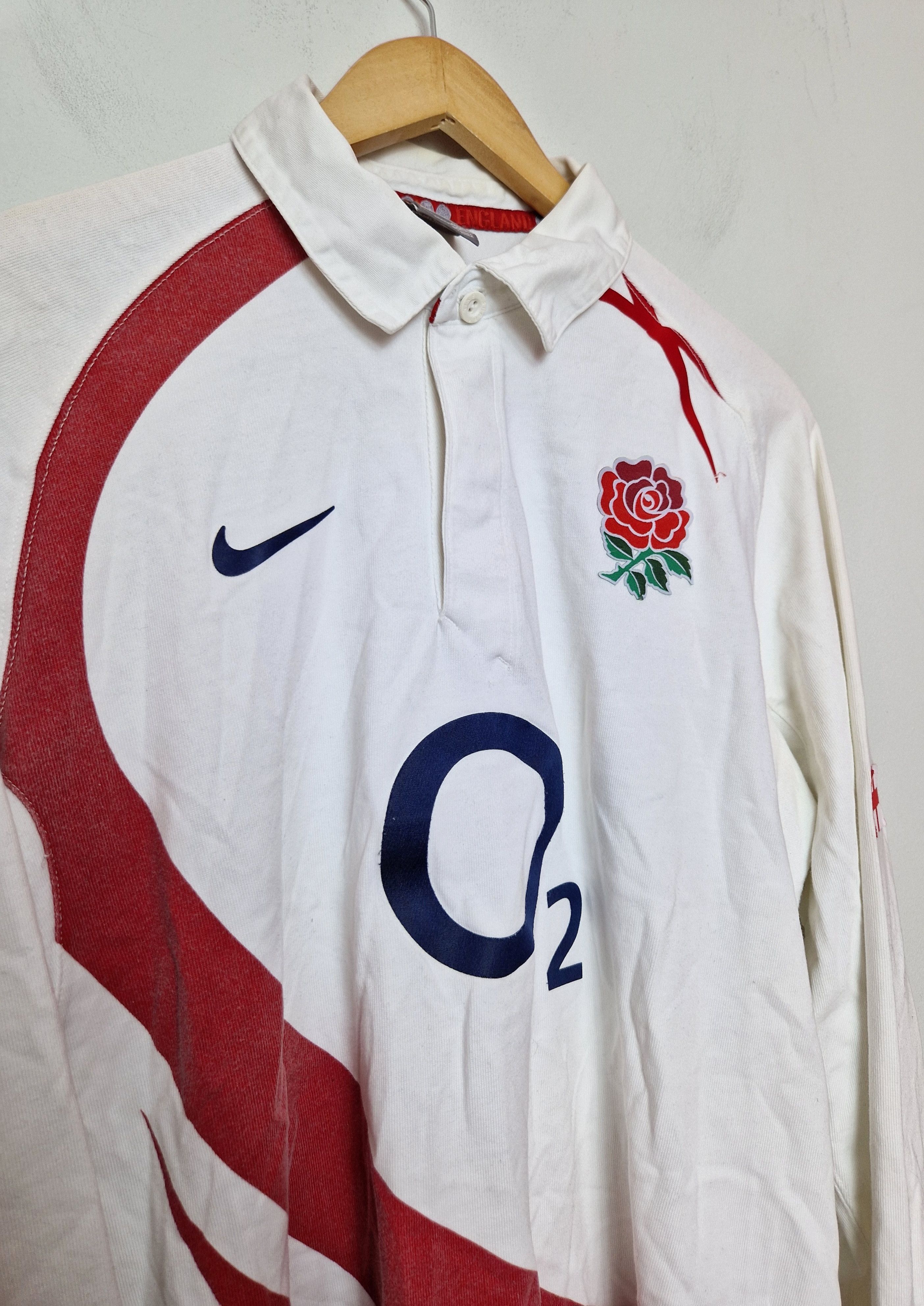 Nike Nike England Rugby League O2 vintage sweatshirt Size US XXL / EU 58 / 5 - 3 Thumbnail