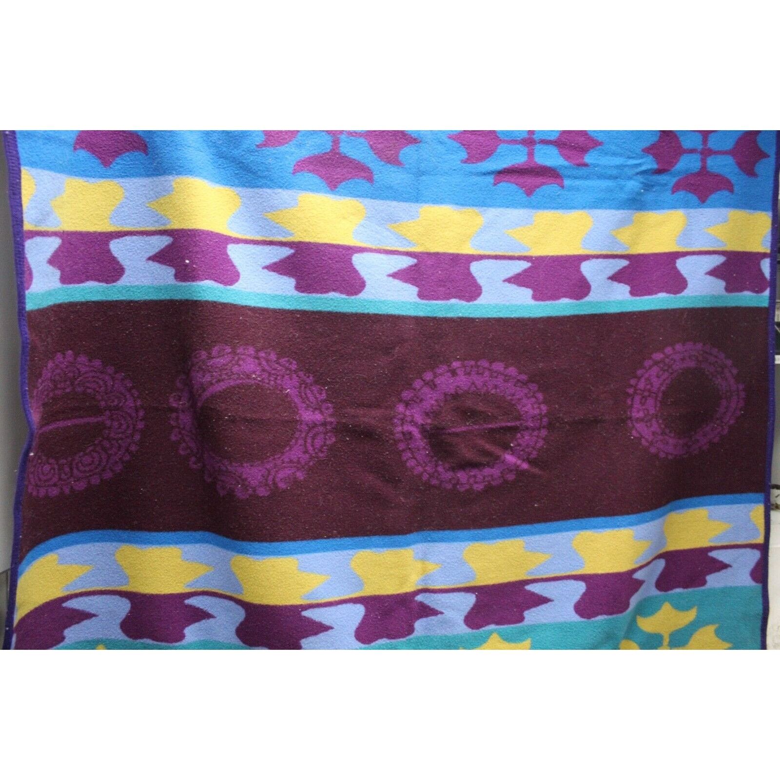 Pendleton Pendleton Woll Mills Wool Blanket Shawnee Ribbon Pat. 65X75 Size ONE SIZE - 3 Thumbnail