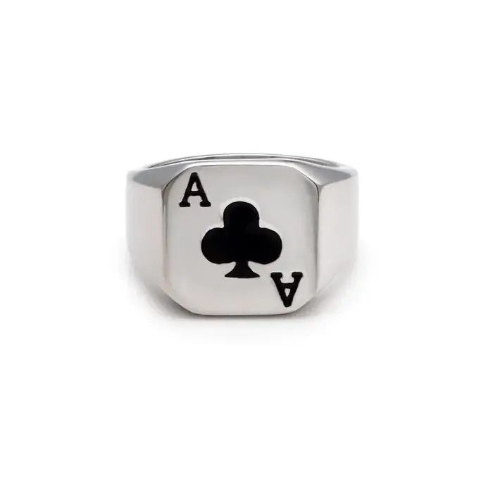 Jewelry Letter A Ring Jewelry Gifts Size ONE SIZE - 5 Thumbnail