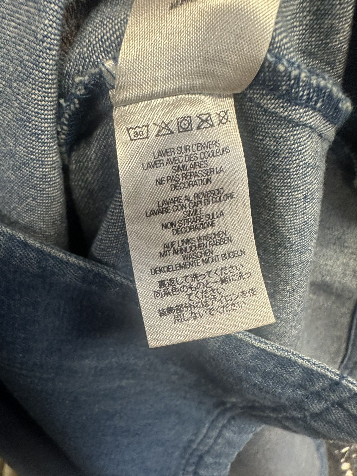 Supreme Supreme world famous denim jersey fall 22 xl new Size US XL / EU 56 / 4 - 6 Thumbnail