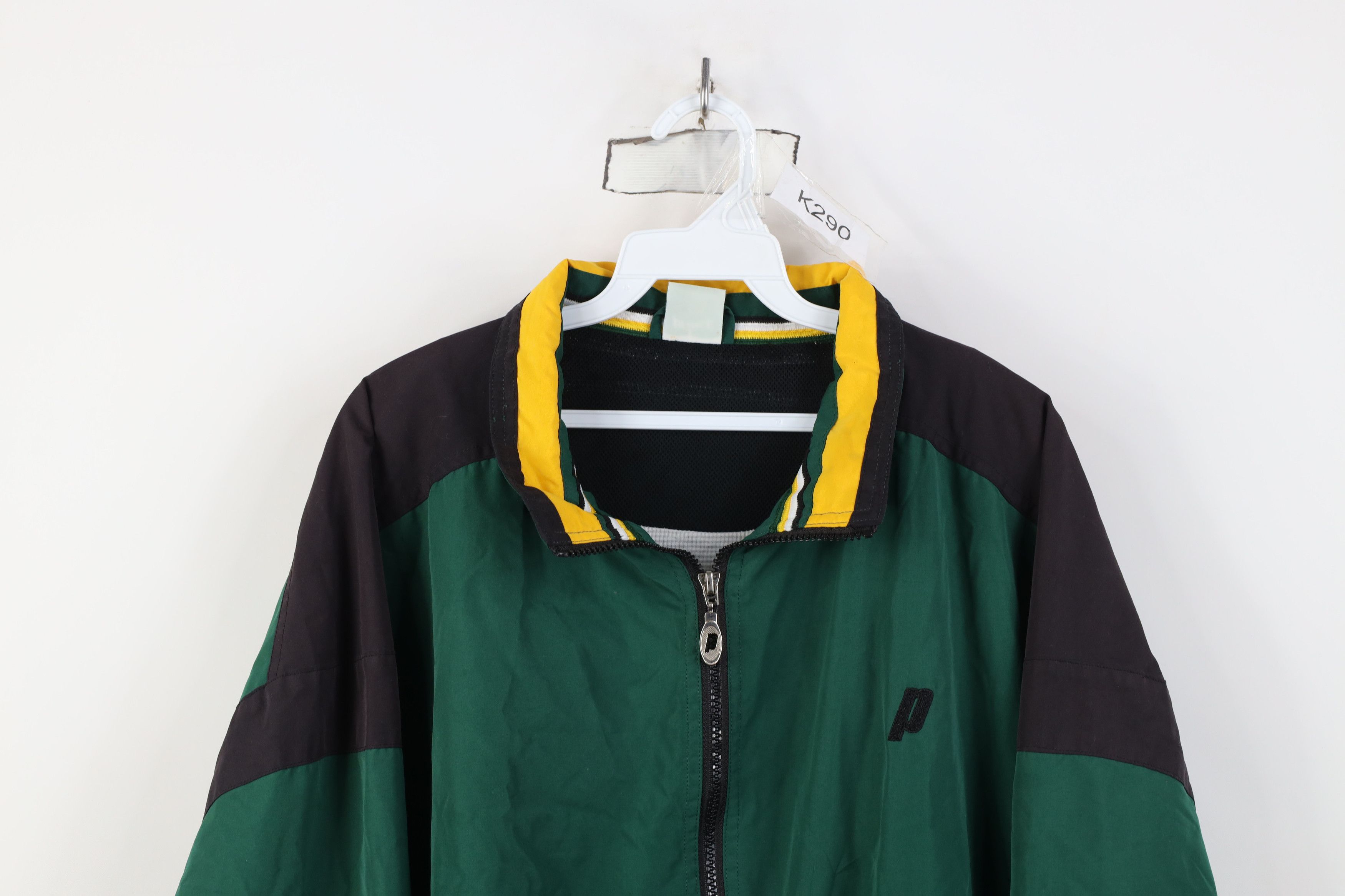 Vintage Vintage 90s Streetwear Striped Lined Windbreaker Jacket Size US XL / EU 56 / 4 - 2 Thumbnail