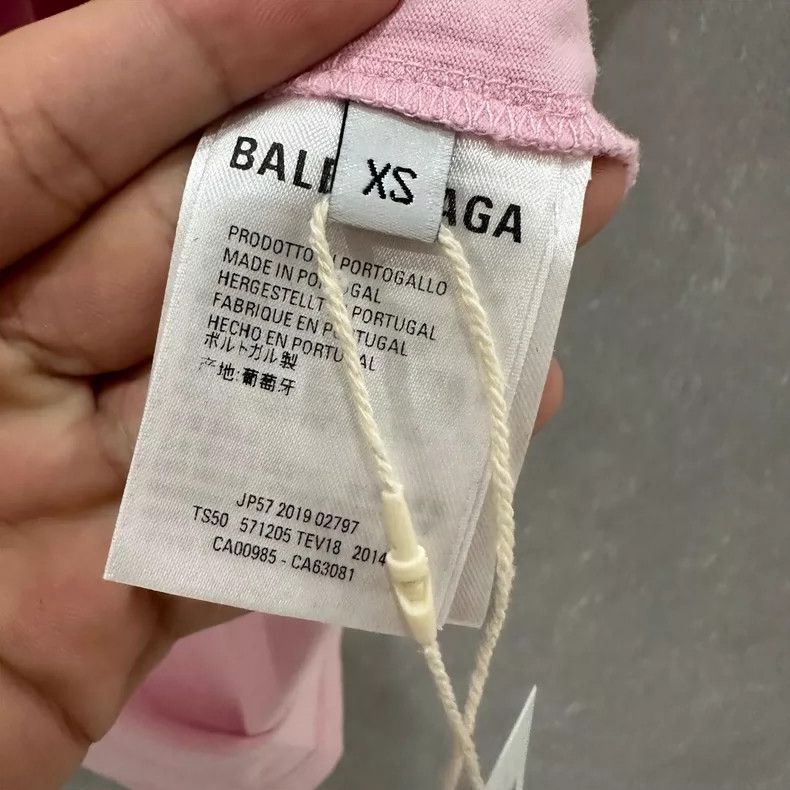 Balenciaga Balenciaga Pink Short Sleeve T-Shirt, Size XS Size US XS / EU 42 / 0 - 6 Thumbnail
