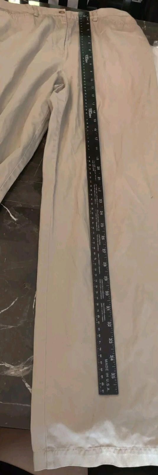 Other Christopher & banks Womens Dress Slacks Pants Size 10 Khaki Size 32" / US 10 / IT 46 - 10 Thumbnail