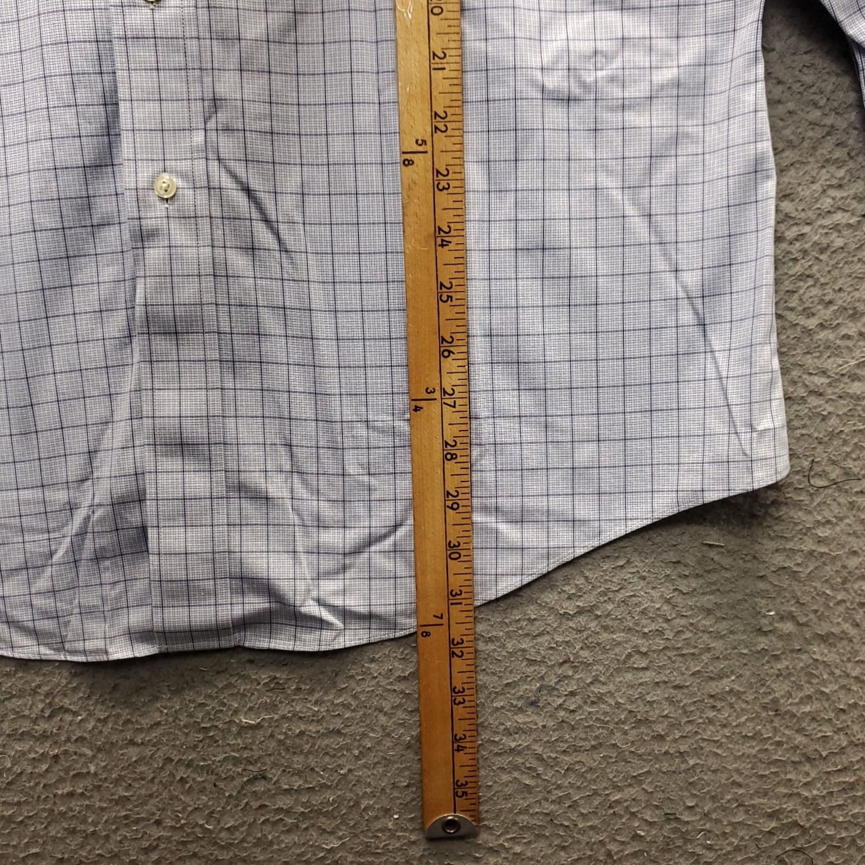 Brooks Brothers Brooks Brothers Dress Shirt Mens 16.5 Multicolor Check Non-Iron Classic Fit Button-Up Shirt Size 46R - 5 Thumbnail