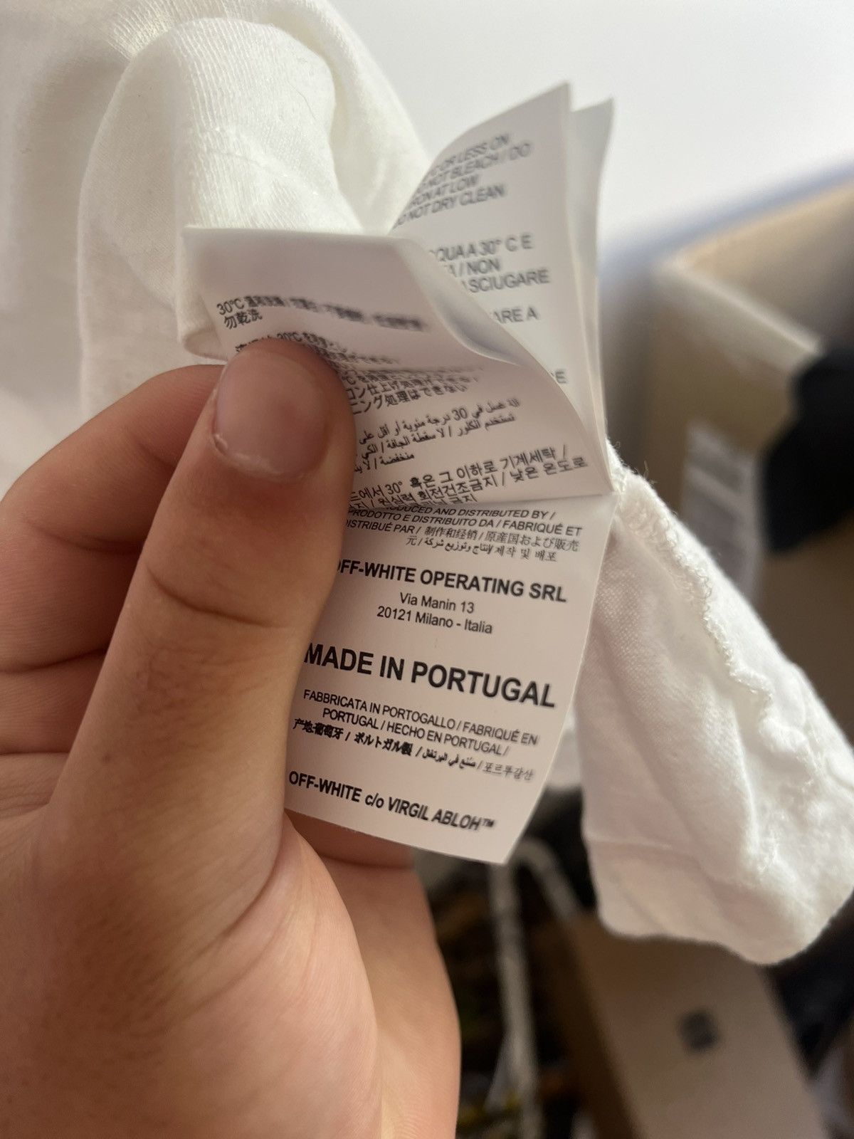 Off-White Off white Golden Ratio TEE Size US L / EU 52-54 / 3 - 14 Thumbnail