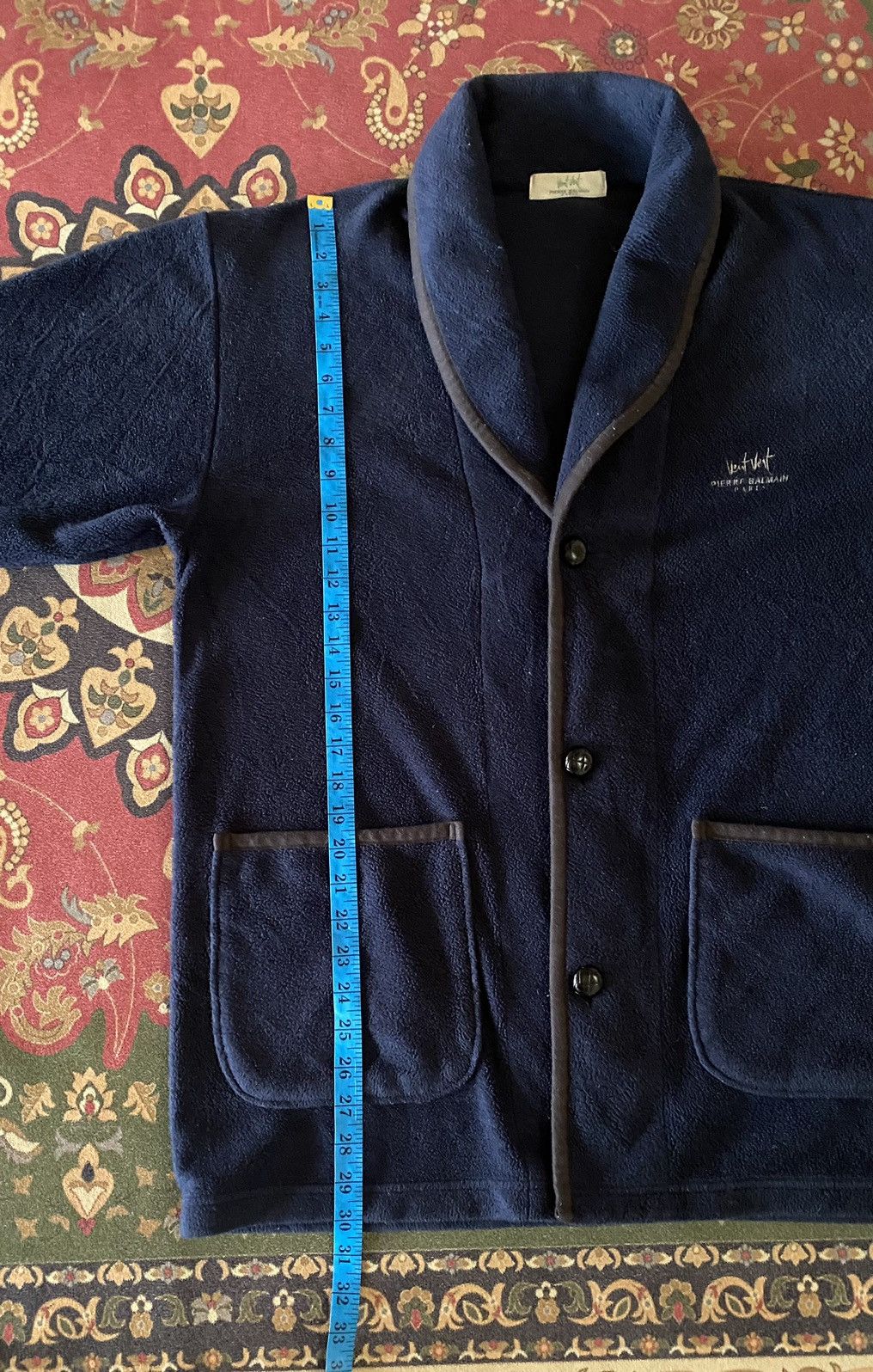 Balmain Vintege Pierre Balmain Paris Cardigan Jacket Size US L / EU 52-54 / 3 - 13 Thumbnail